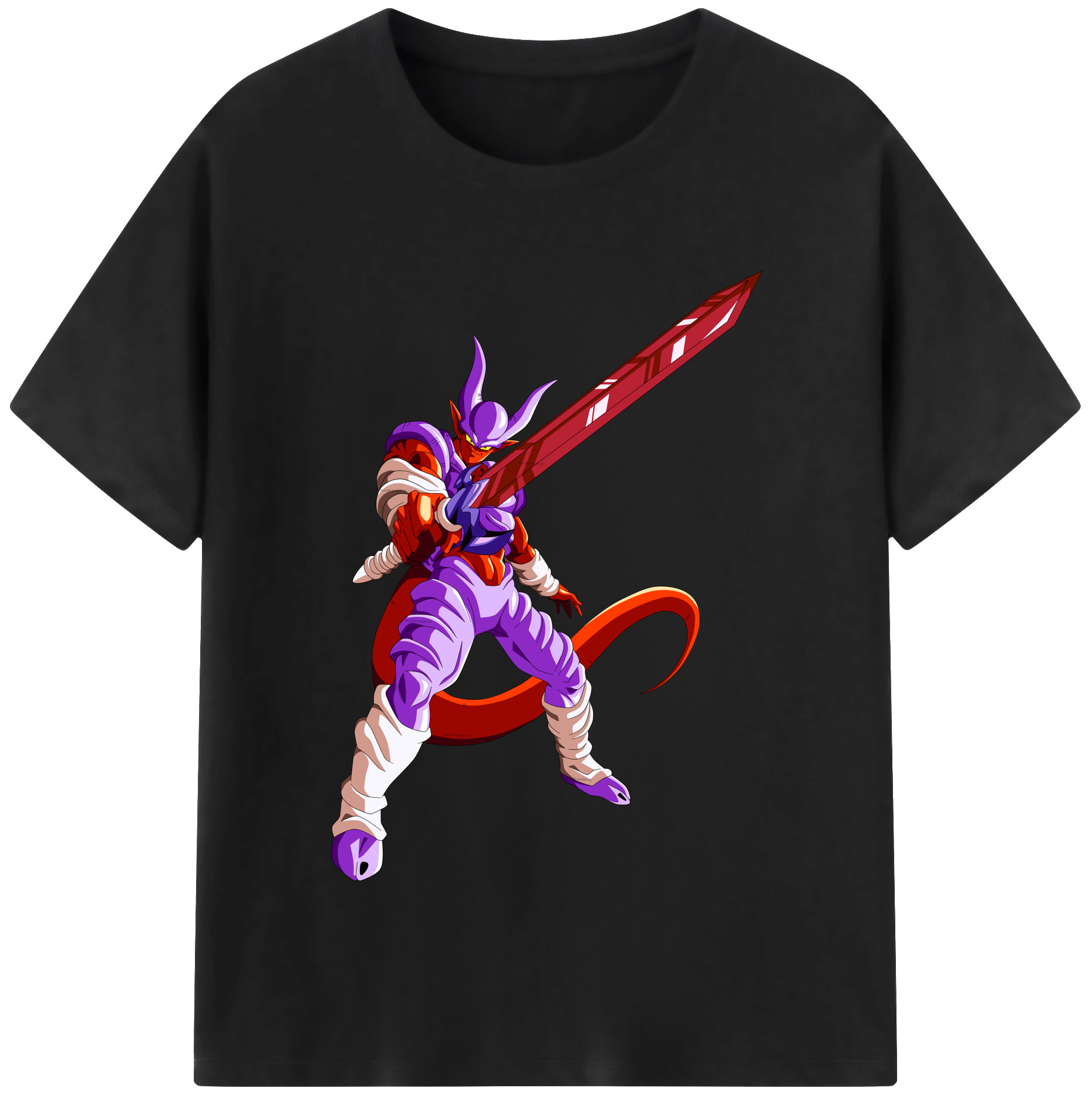 （画像用） ドラゴンボール ジャネンバ DRAGON BALL Janemba レディースカジュアルプリントTシャツ（綿100％）