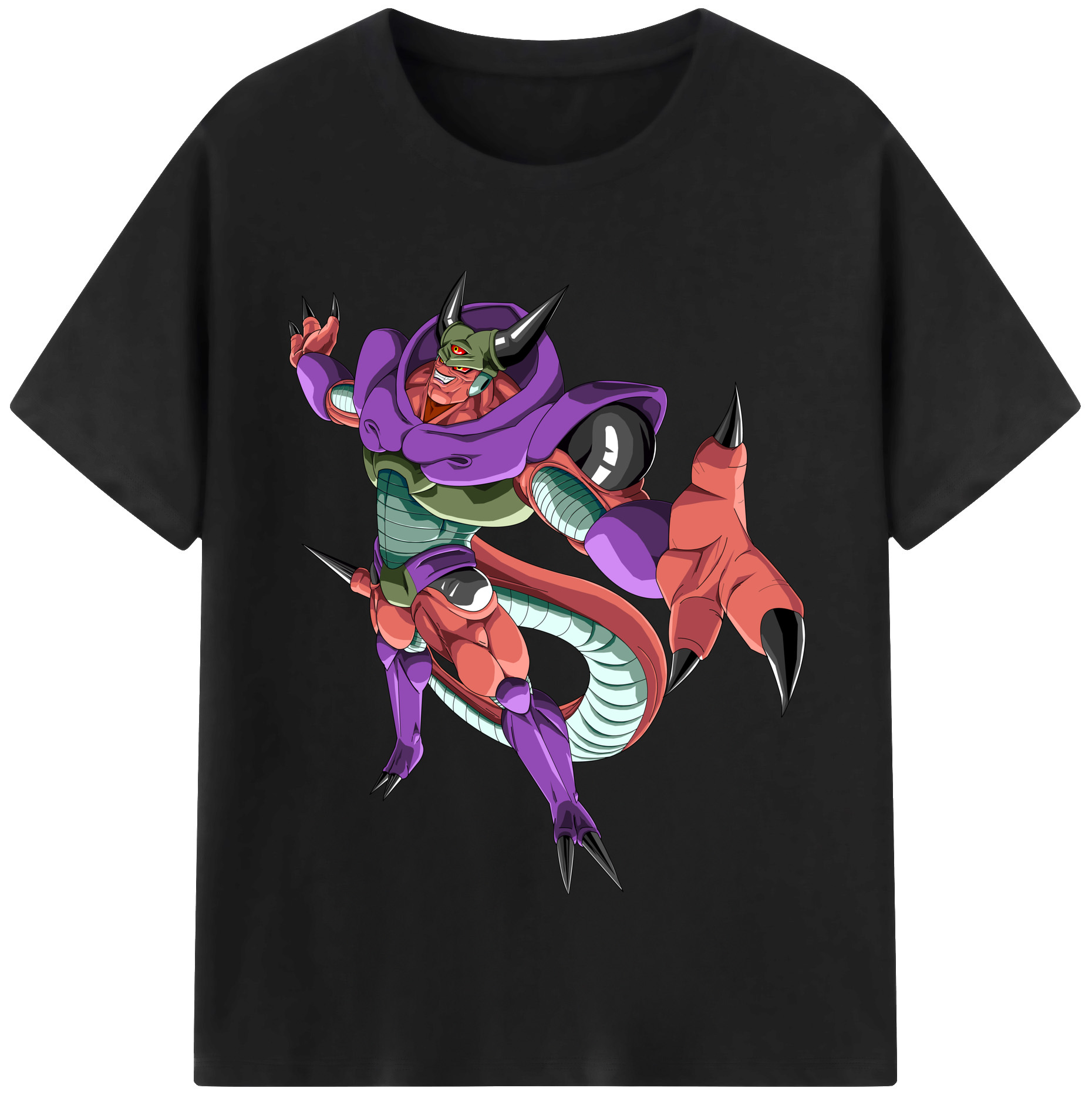 （画像用） ドラゴンボール ジャネンバ DRAGON BALL Janemba レディースカジュアルプリントTシャツ（綿100％）