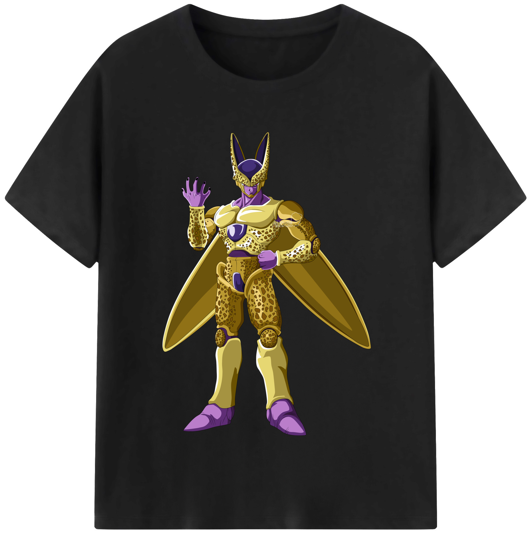 （画像用） ドラゴンボール セル DRAGON BALL Cell レディースカジュアルプリントTシャツ（綿100％）