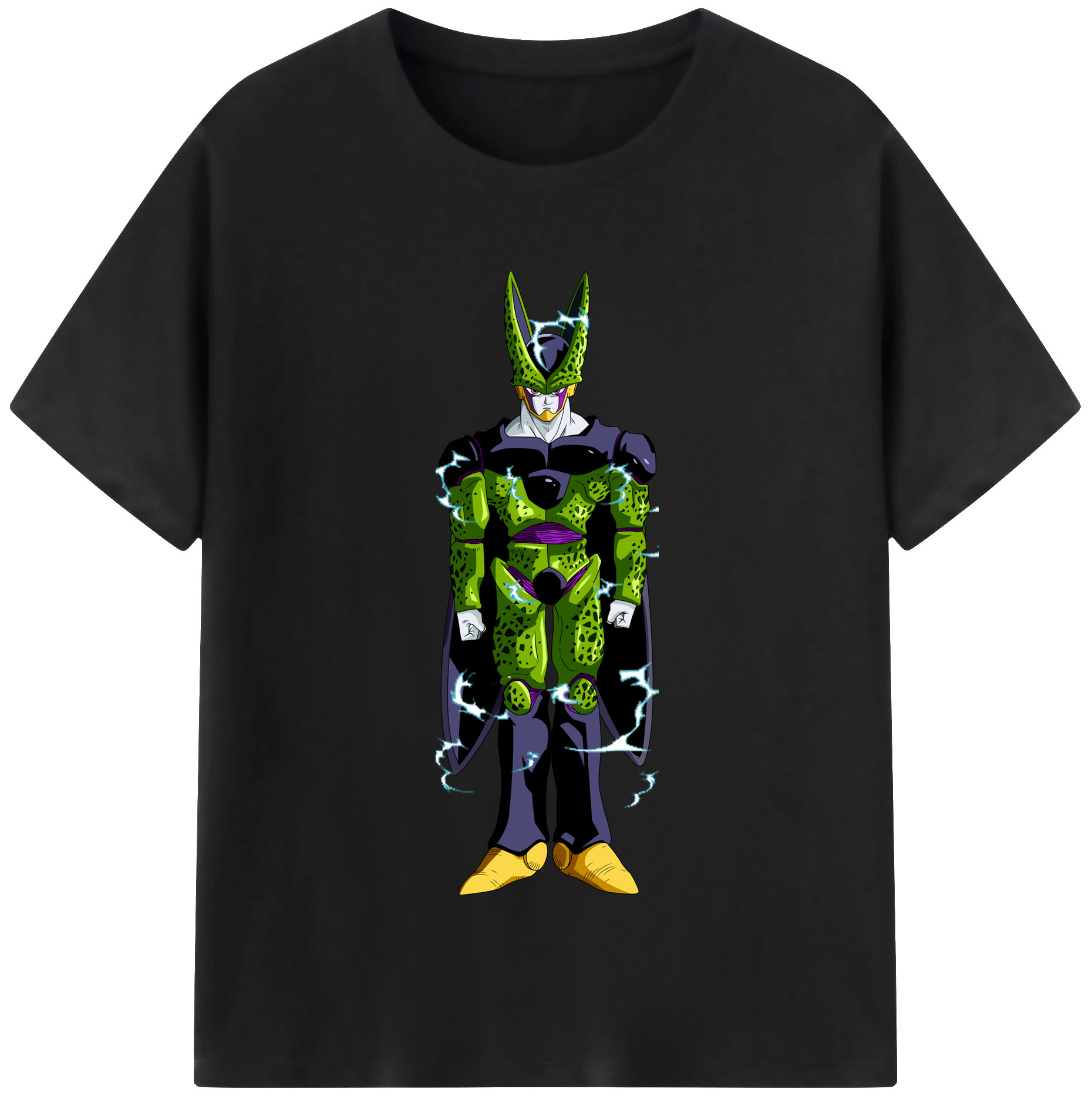 （画像用） ドラゴンボール セル DRAGON BALL Cell レディースカジュアルプリントTシャツ（綿100％）