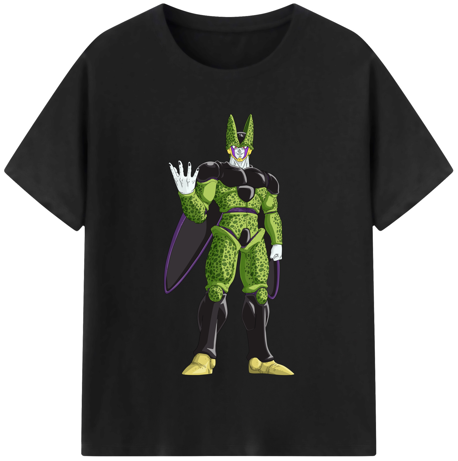 （画像用） ドラゴンボール セル DRAGON BALL Cell レディースカジュアルプリントTシャツ（綿100％）