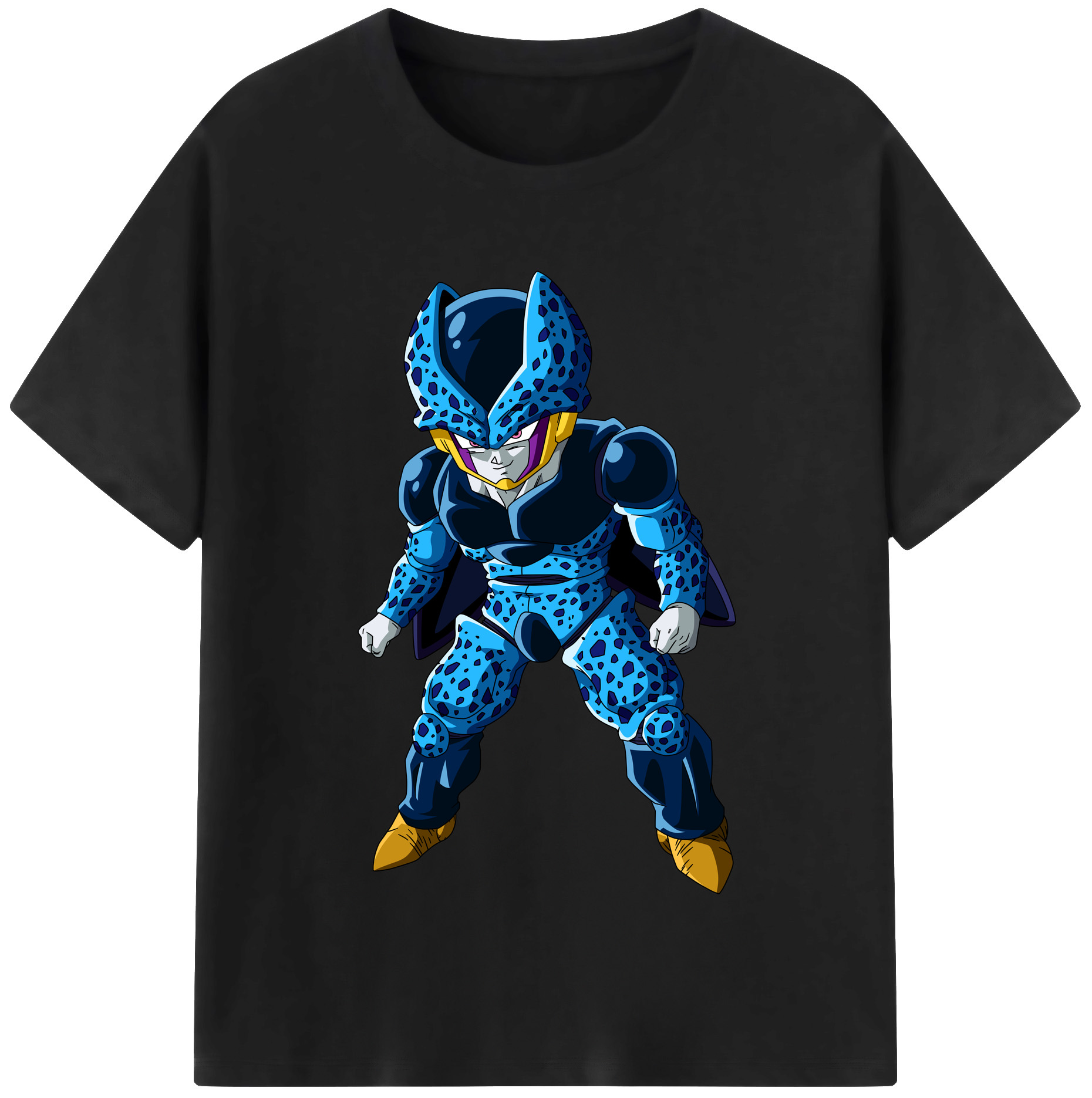 （画像用） ドラゴンボール セル DRAGON BALL Cell レディースカジュアルプリントTシャツ（綿100％）