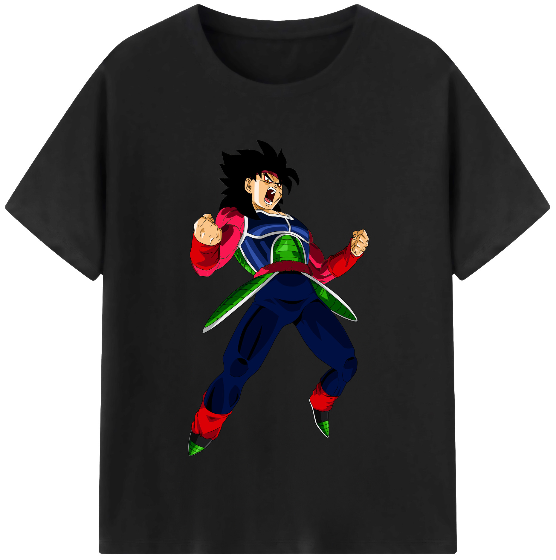 （画像用） ドラゴンボール バーダック DRAGON BALL Burdock レディースカジュアルプリントTシャツ（綿100％）