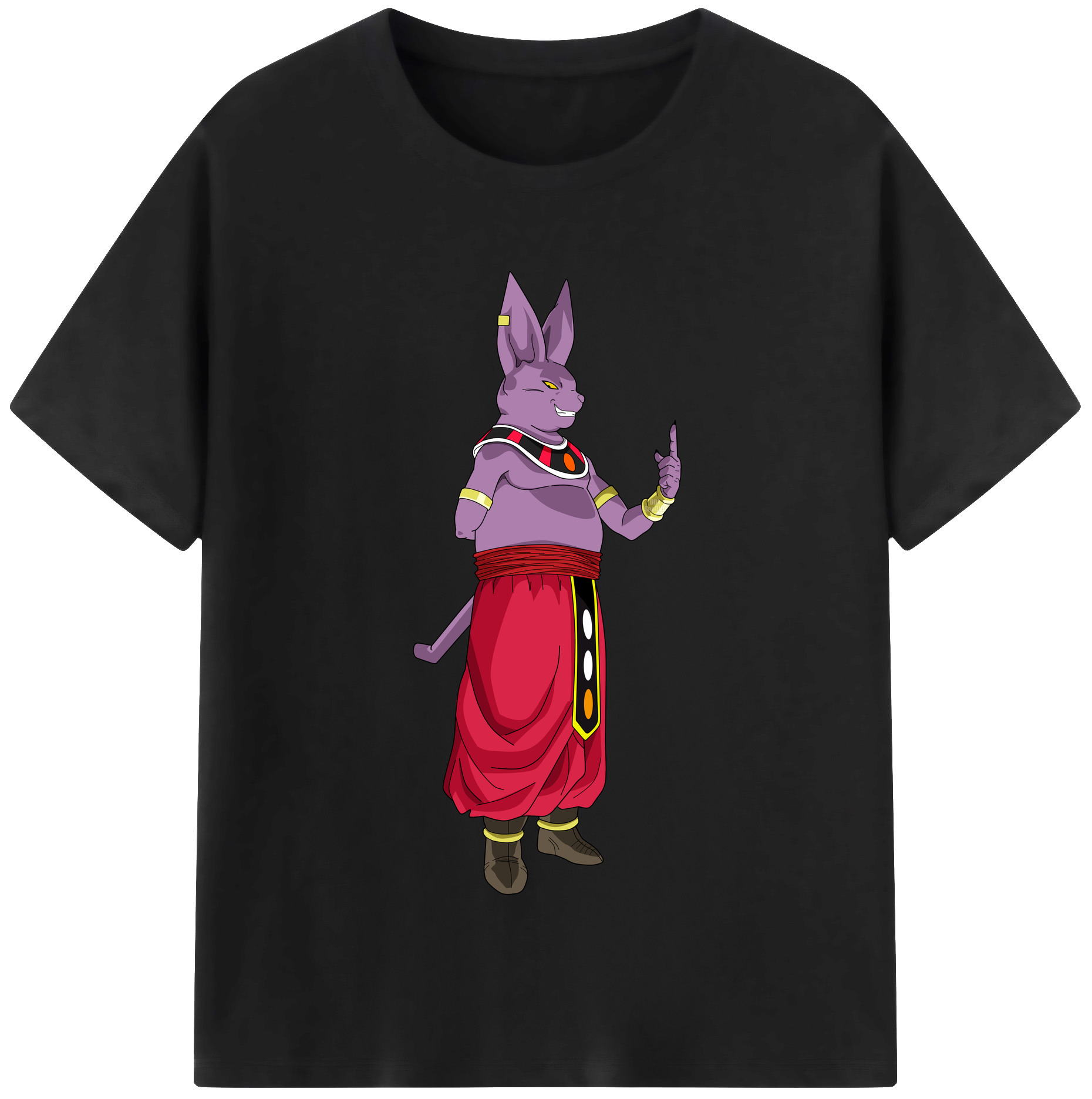 （画像用） ドラゴンボール シャンパ DRAGON BALL Champa レディースカジュアルプリントTシャツ（綿100％）