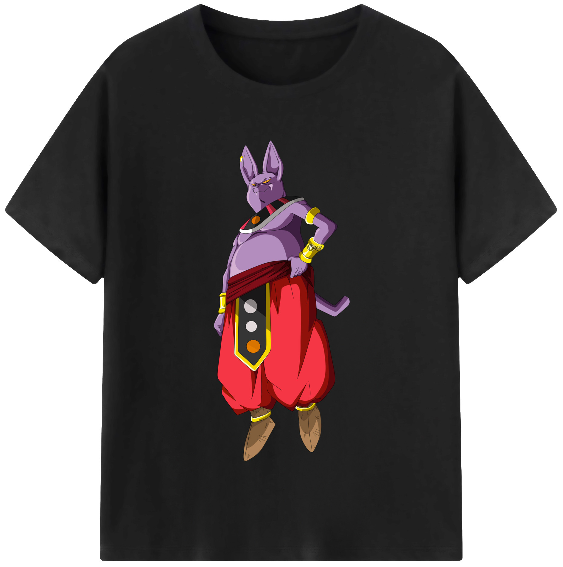 （画像用） ドラゴンボール シャンパ DRAGON BALL Champa レディースカジュアルプリントTシャツ（綿100％）