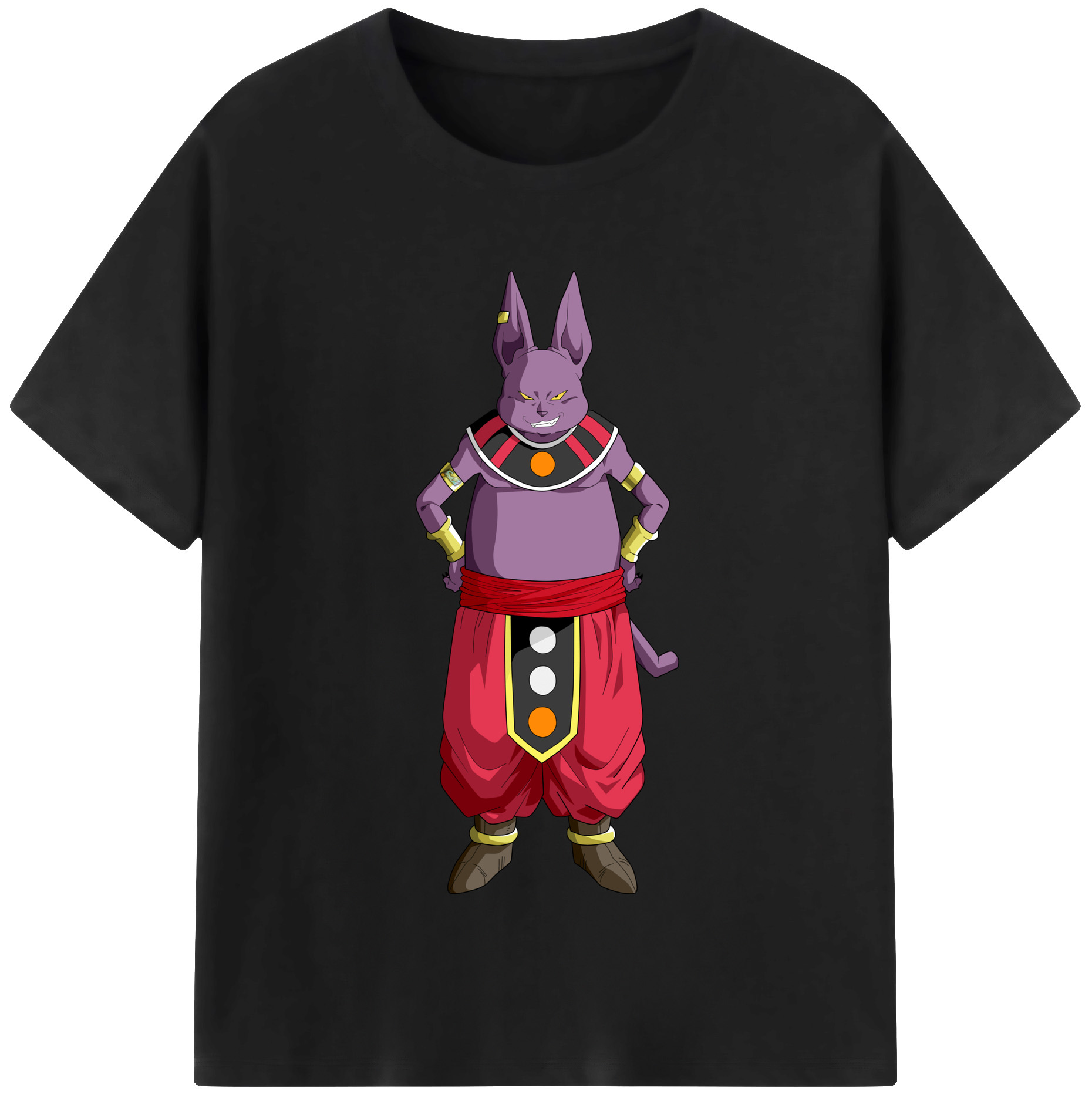 （画像用） ドラゴンボール シャンパ DRAGON BALL Champa レディースカジュアルプリントTシャツ（綿100％）