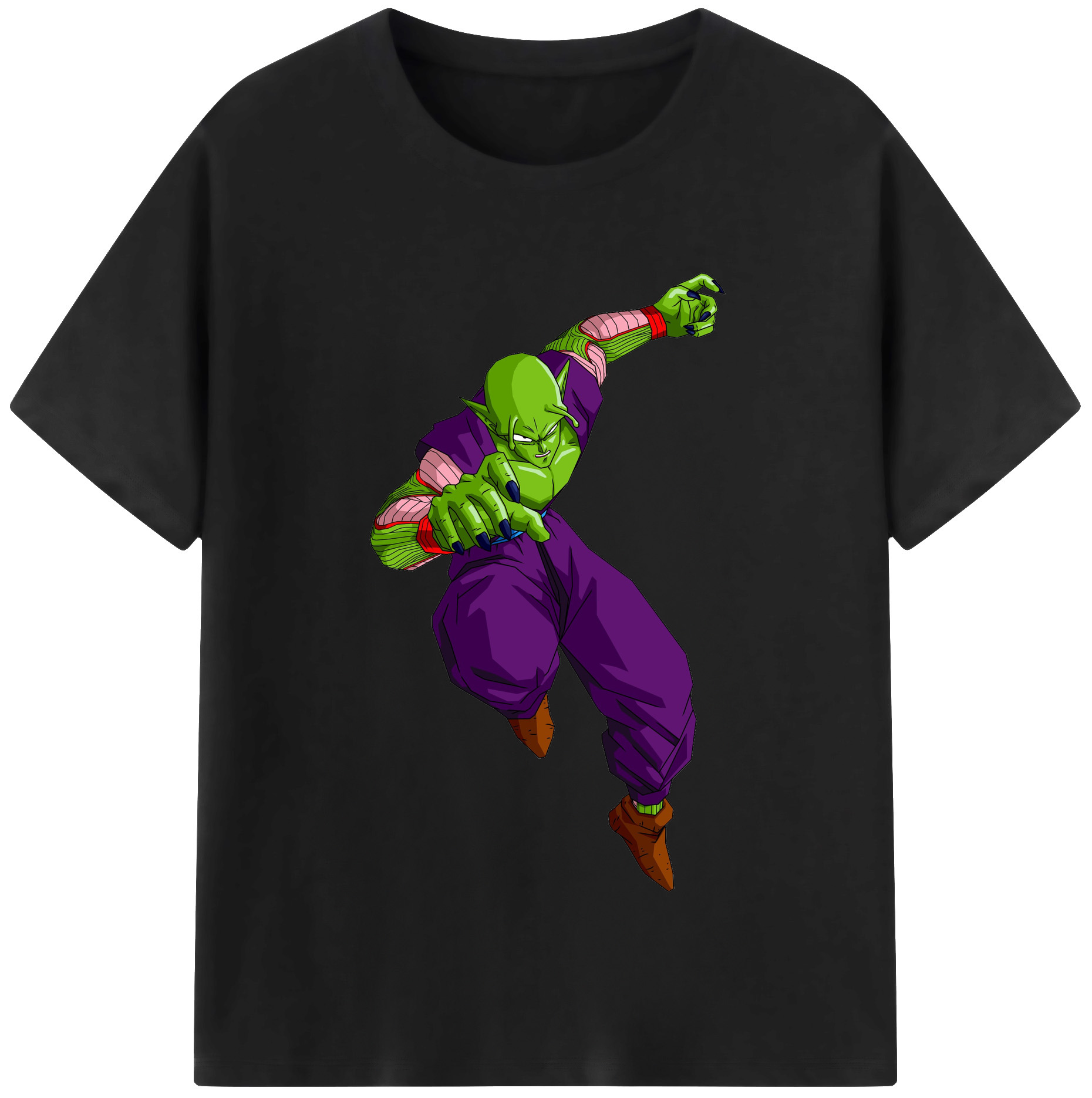 （画像用） ドラゴンボール ピッコロ DRAGON BALL Piccolo レディースカジュアルプリントTシャツ（綿100％）
