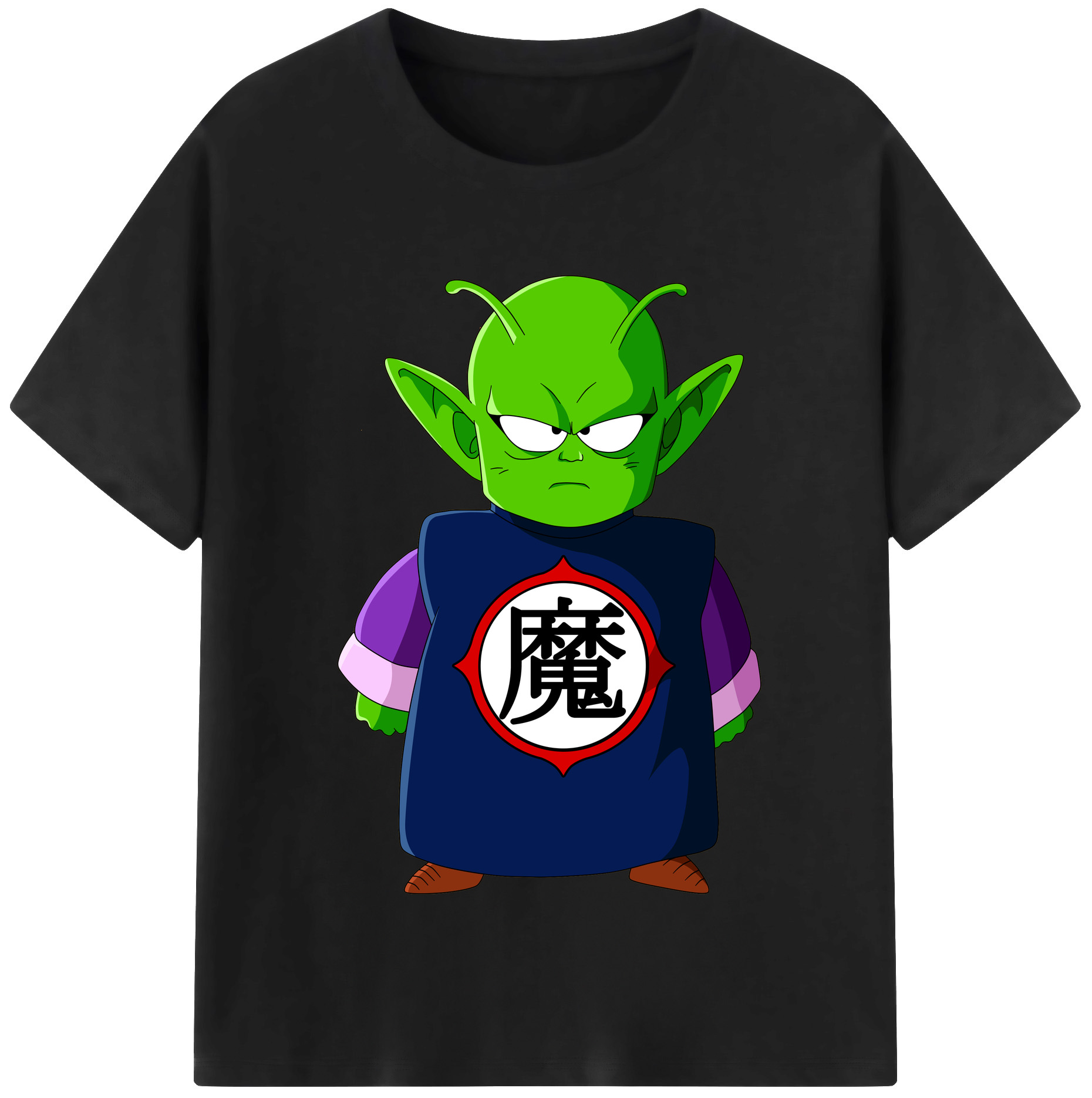 （画像用） ドラゴンボール ピッコロ DRAGON BALL Piccolo レディースカジュアルプリントTシャツ（綿100％）