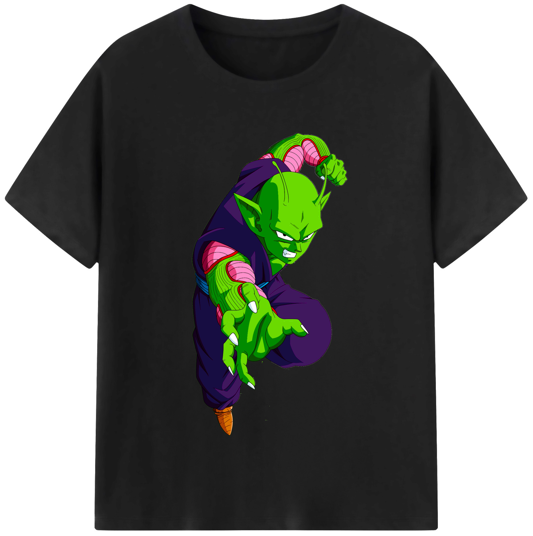 （画像用） ドラゴンボール ピッコロ DRAGON BALL Piccolo レディースカジュアルプリントTシャツ（綿100％）