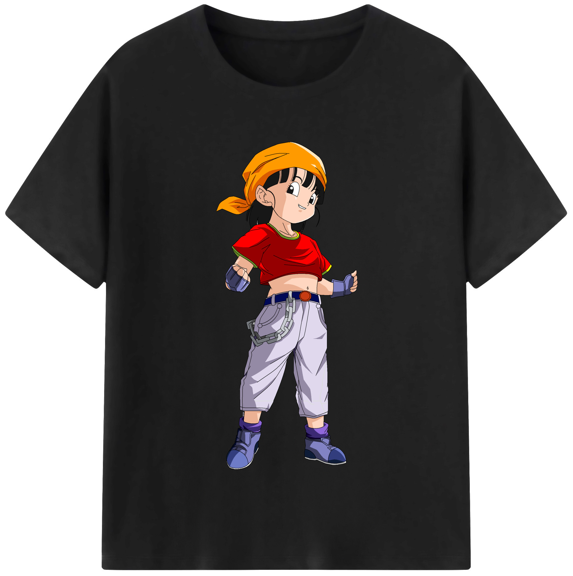 （画像用） ドラゴンボール パン DRAGON BALL Pan レディースカジュアルプリントTシャツ（綿100％）