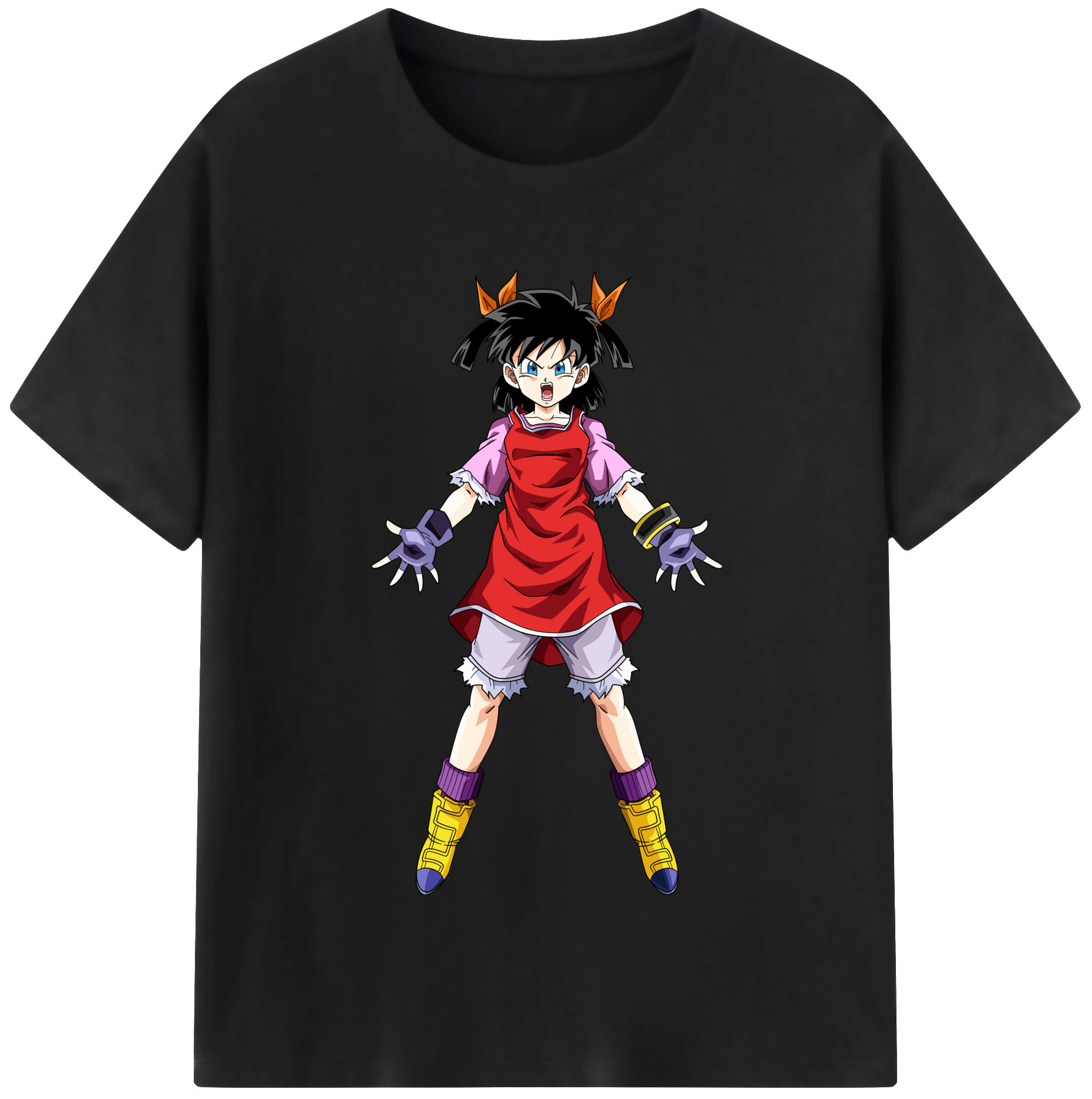 （画像用） ドラゴンボール パン DRAGON BALL Pan レディースカジュアルプリントTシャツ（綿100％）
