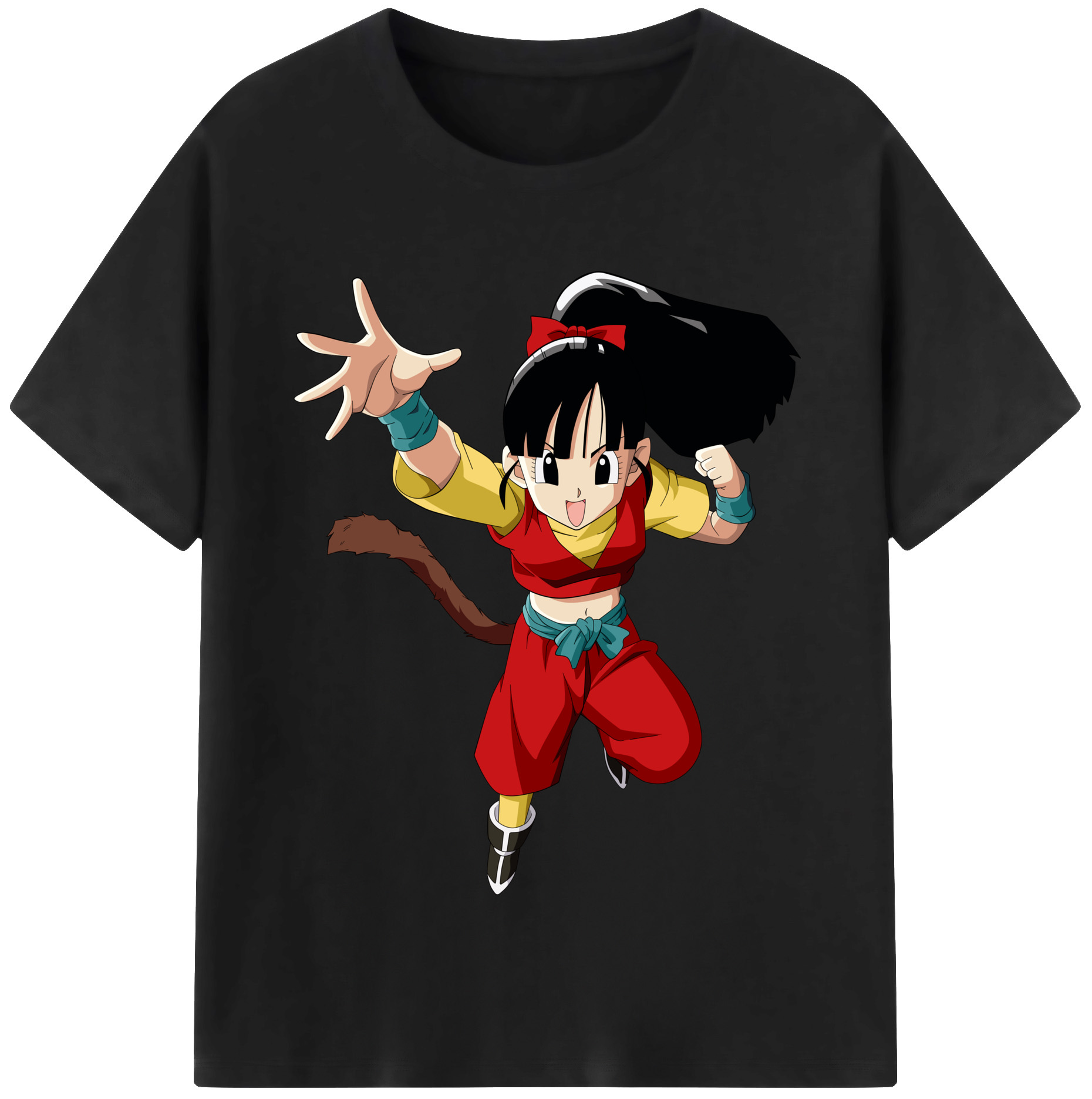（画像用） ドラゴンボール パン DRAGON BALL Pan レディースカジュアルプリントTシャツ（綿100％）