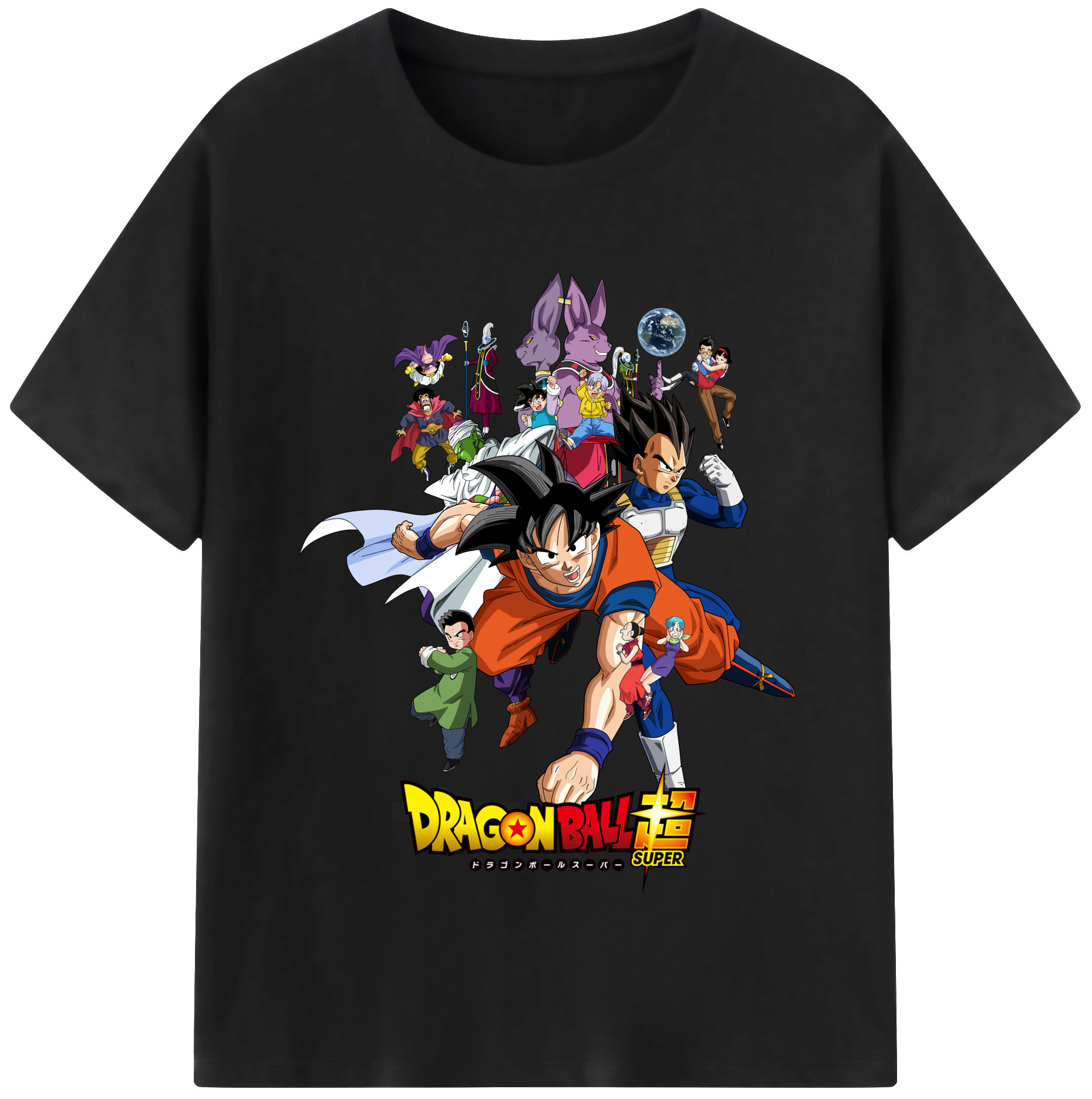 （画像用） ドラゴンボール DRAGON BALL レディースカジュアルプリントTシャツ（綿100％）