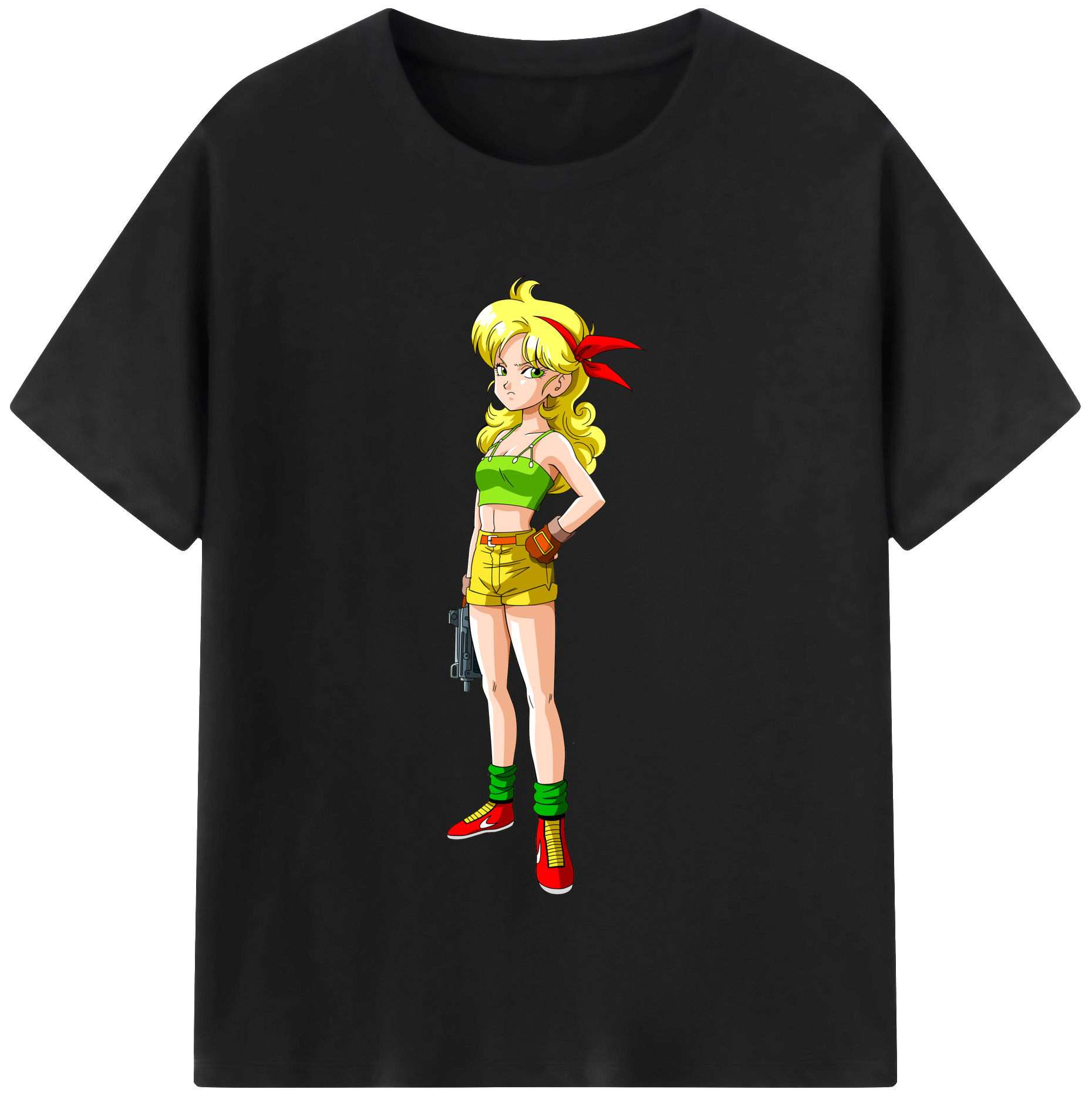 （画像用） ドラゴンボール DRAGON BALL レディースカジュアルプリントTシャツ（綿100％）