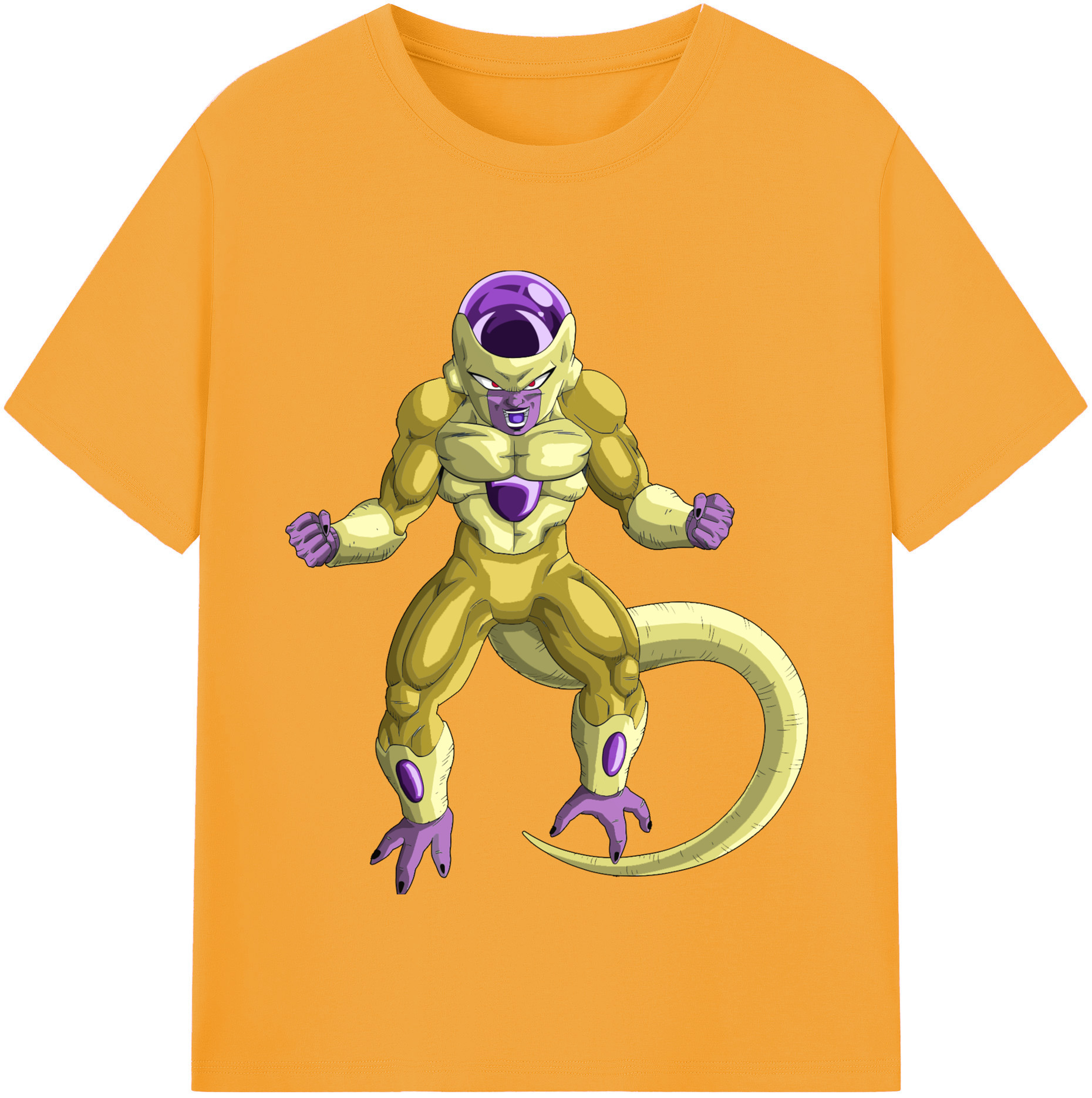 （画像用） ドラゴンボール フリーザ DRAGON BALL Frieza レディースカジュアルプリントTシャツ（綿100％）