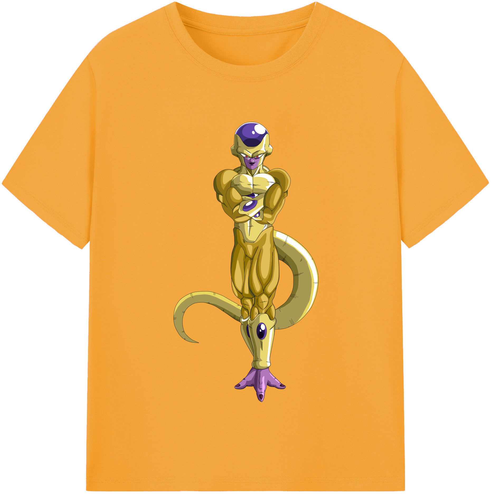 （画像用） ドラゴンボール フリーザ DRAGON BALL Frieza レディースカジュアルプリントTシャツ（綿100％）