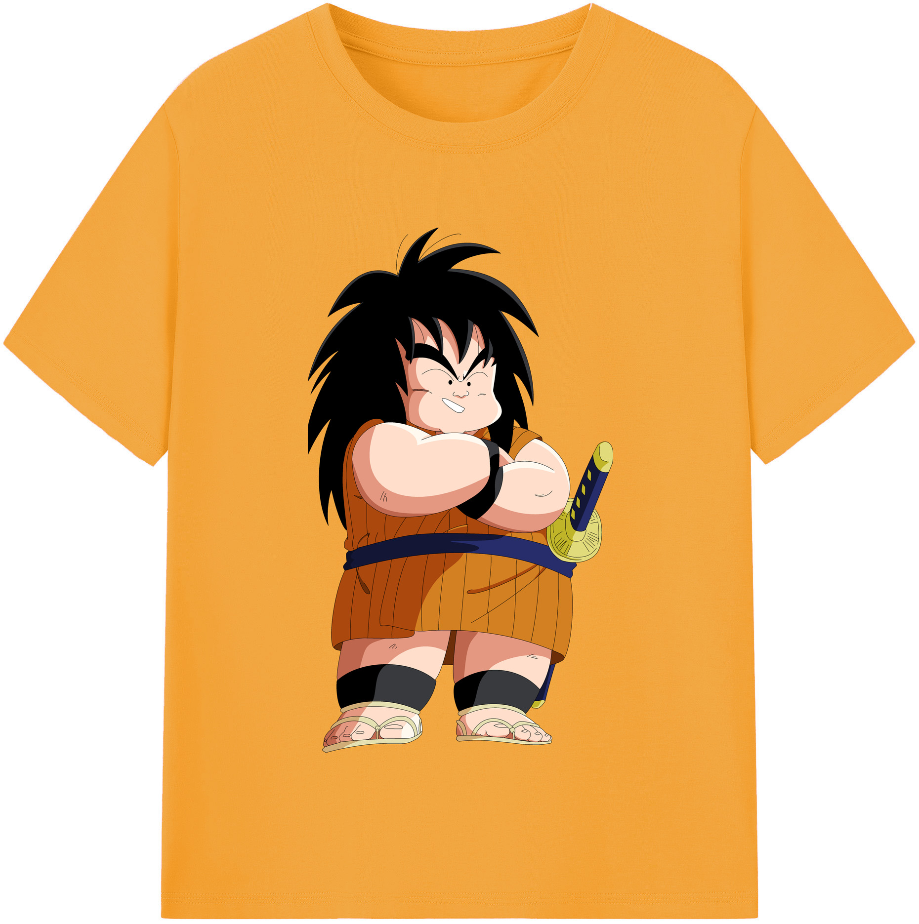 （画像用） ドラゴンボール やじろべえ DRAGON BALL Yajirobe レディースカジュアルプリントTシャツ（綿100％）