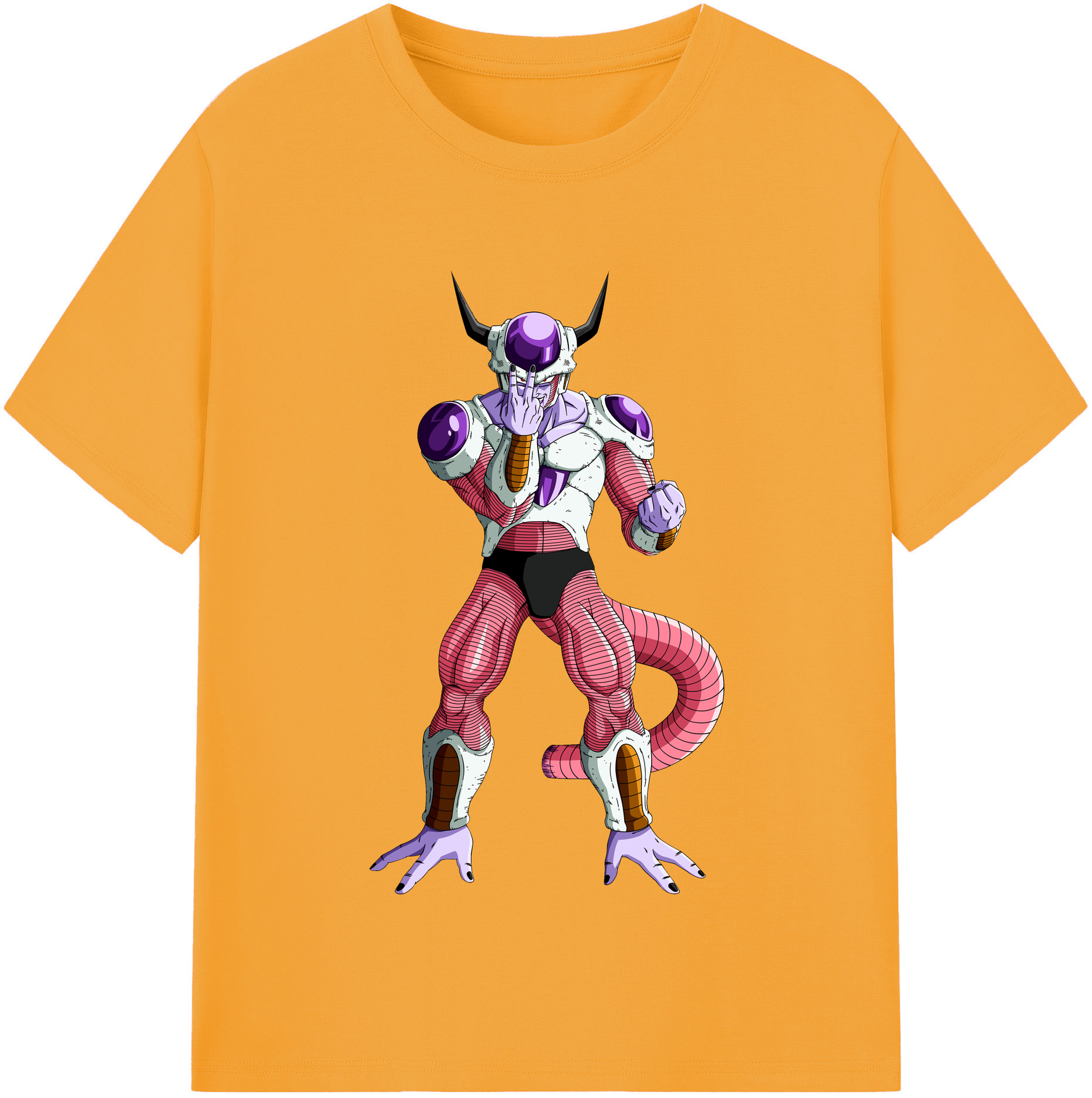 （画像用） ドラゴンボール フリーザ DRAGON BALL Frieza レディースカジュアルプリントTシャツ（綿100％）
