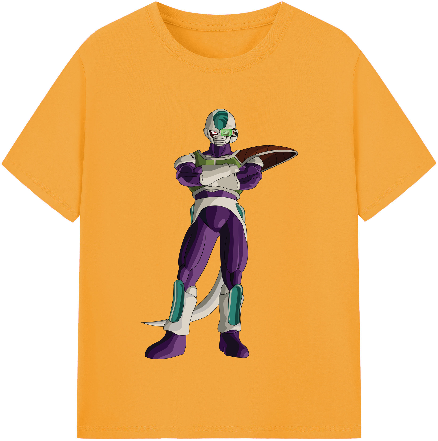（画像用） ドラゴンボール フリーザ DRAGON BALL Frieza レディースカジュアルプリントTシャツ（綿100％）