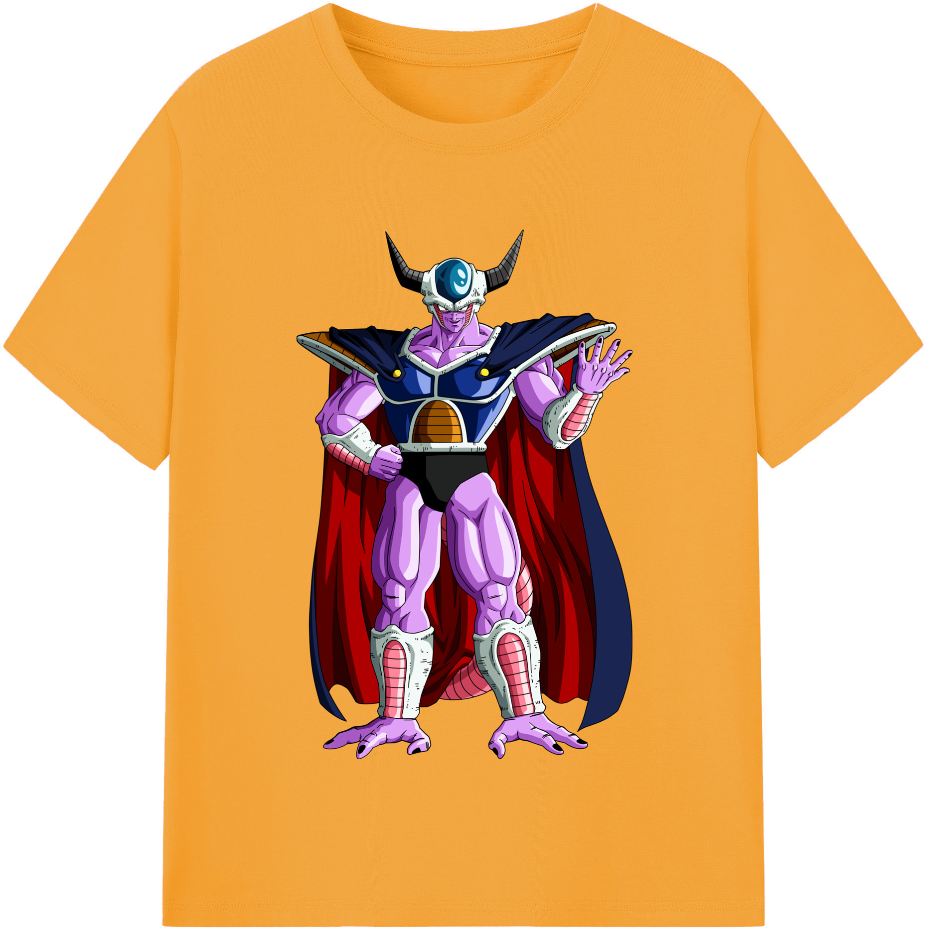 （画像用） ドラゴンボール コルド大王 DRAGON BALL King Cold レディースカジュアルプリントTシャツ（綿100％）