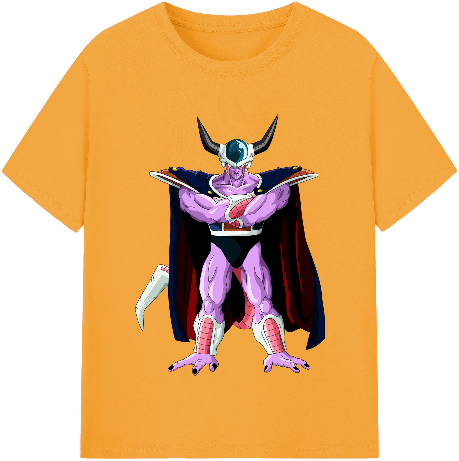 （画像用） ドラゴンボール コルド大王 DRAGON BALL King Cold レディースカジュアルプリントTシャツ（綿100％）