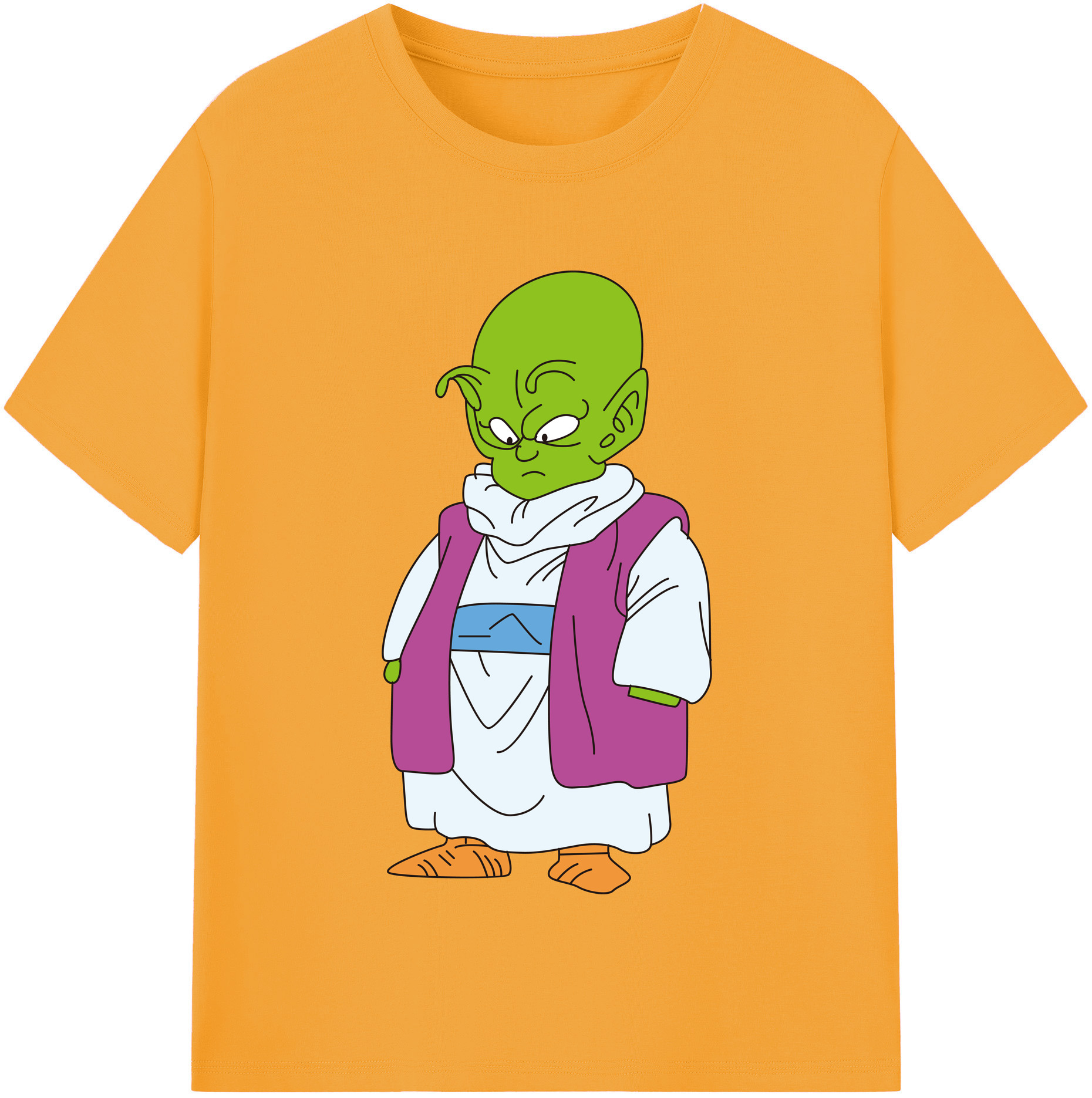 （画像用） ドラゴンボール ピッコロ DRAGON BALL Piccolo レディースカジュアルプリントTシャツ（綿100％）