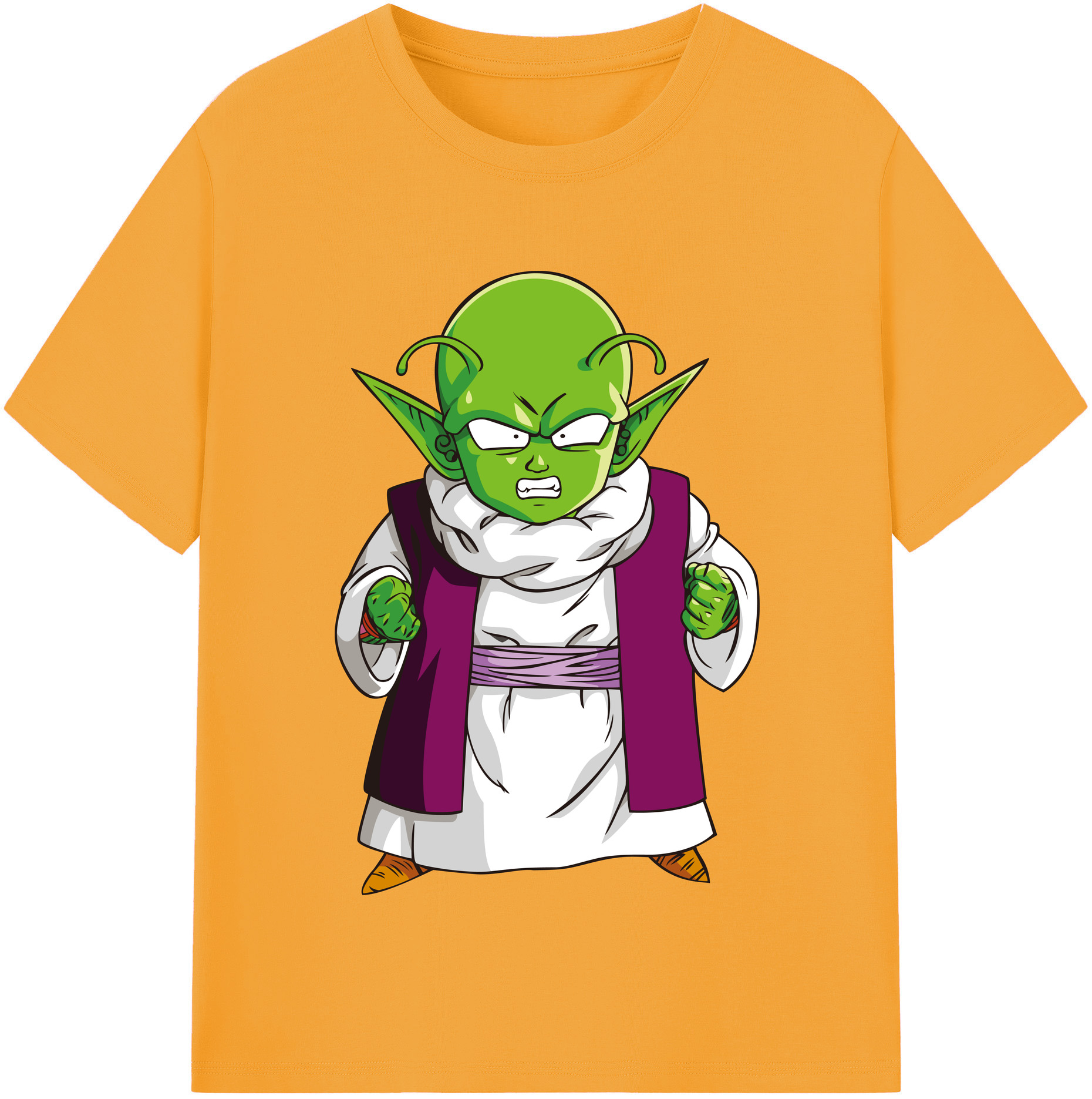 （画像用） ドラゴンボール ピッコロ DRAGON BALL Piccolo レディースカジュアルプリントTシャツ（綿100％）