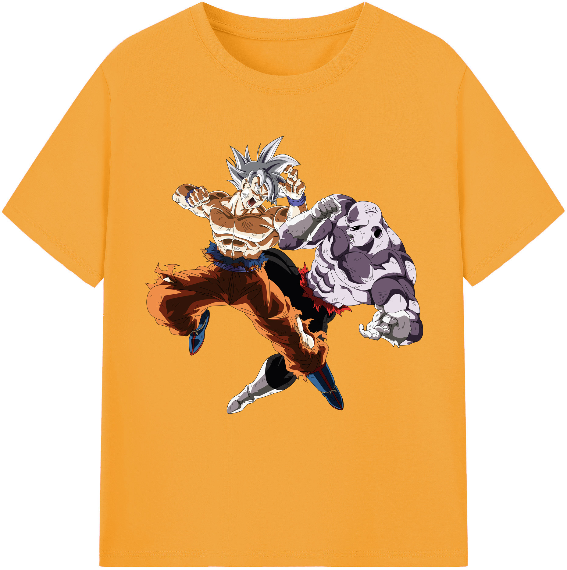 （画像用） ドラゴンボール 孫悟空（そん ごくう）Son Goku カカロット DRAGON BALL Kakarotto レディースカジュアルプリントTシャツ（綿100％）