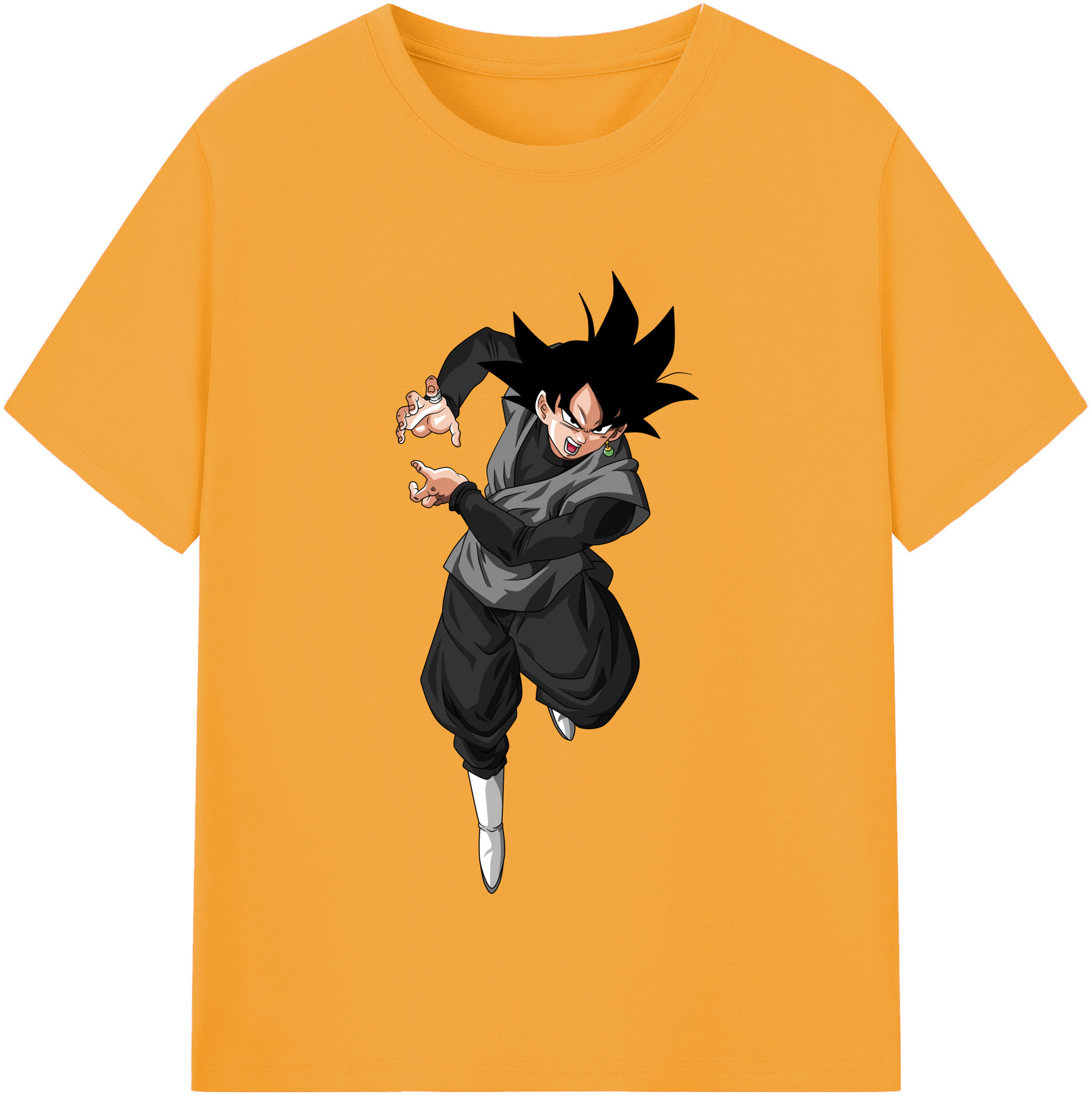 （画像用） ドラゴンボール ベジータ四世（Bejīta Yonsei）DRAGON BALL Vegeta IV レディースカジュアルプリントTシャツ（綿100％）