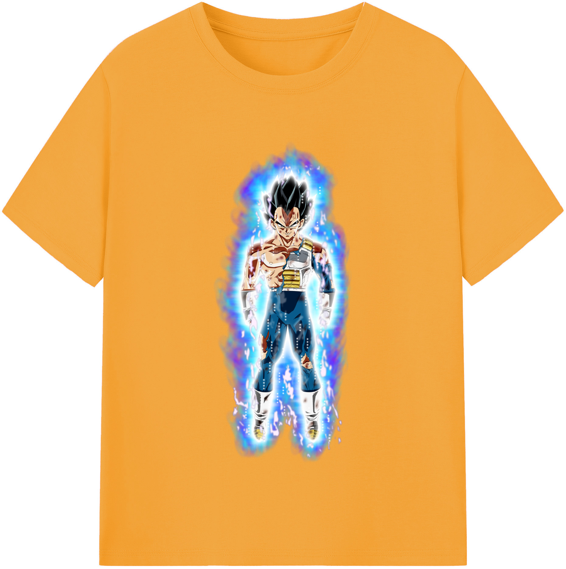 （画像用） ドラゴンボール ベジータ四世（Bejīta Yonsei）DRAGON BALL Vegeta IV レディースカジュアルプリントTシャツ（綿100％）
