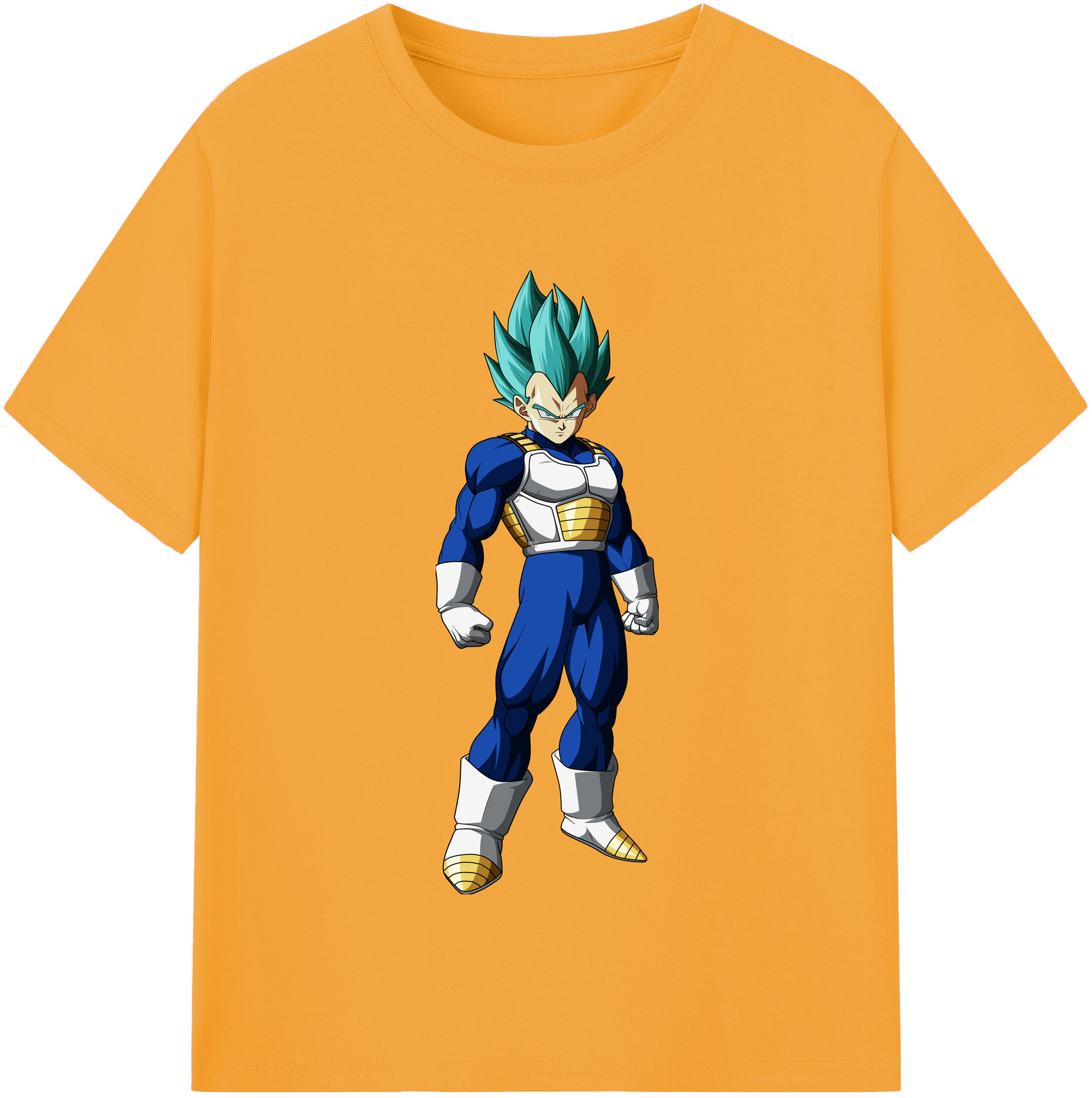 （画像用） ドラゴンボール ベジータ四世（Bejīta Yonsei）DRAGON BALL Vegeta IV レディースカジュアルプリントTシャツ（綿100％）
