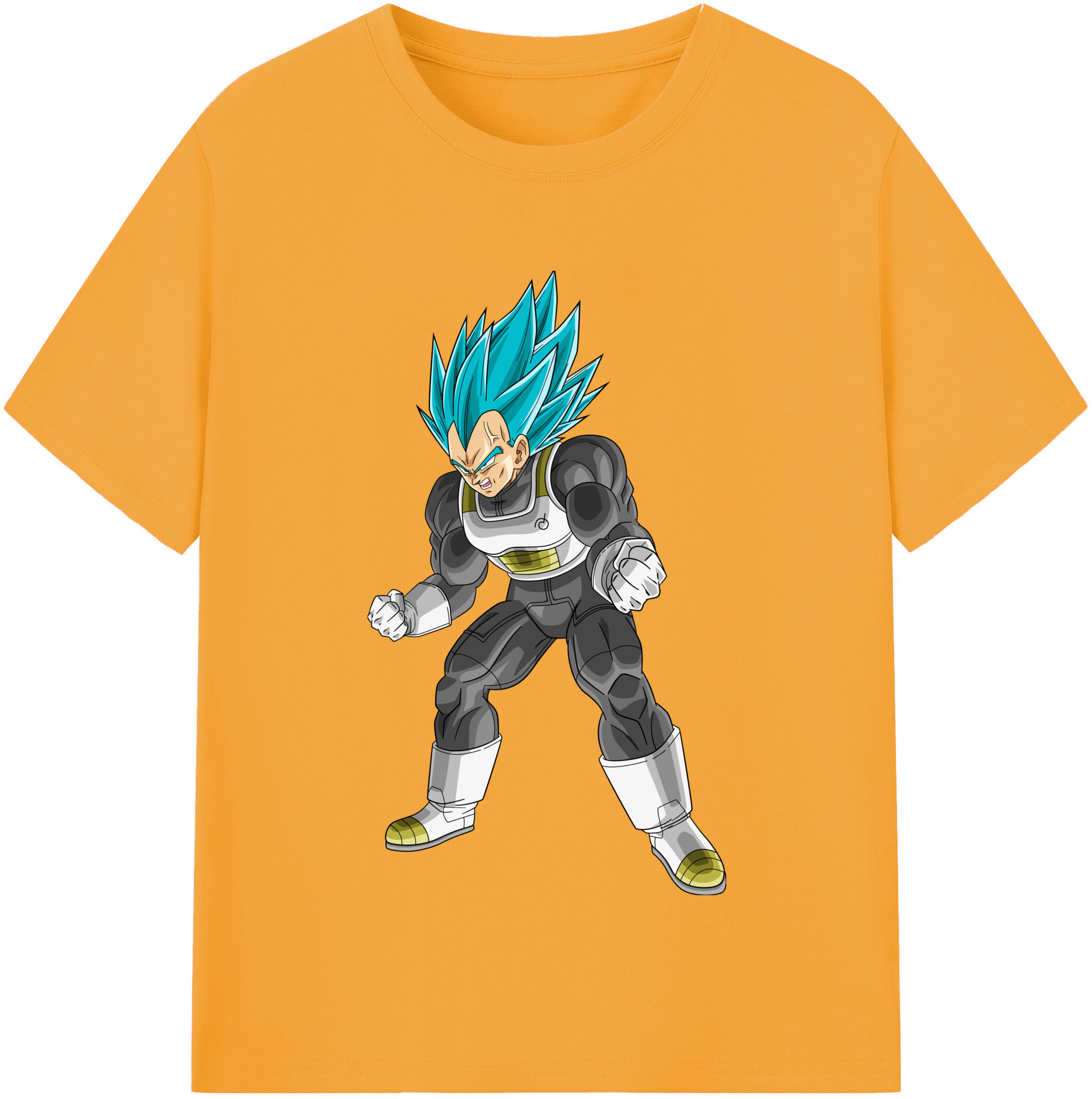 （画像用） ドラゴンボール ベジータ四世（Bejīta Yonsei）DRAGON BALL Vegeta IV レディースカジュアルプリントTシャツ（綿100％）