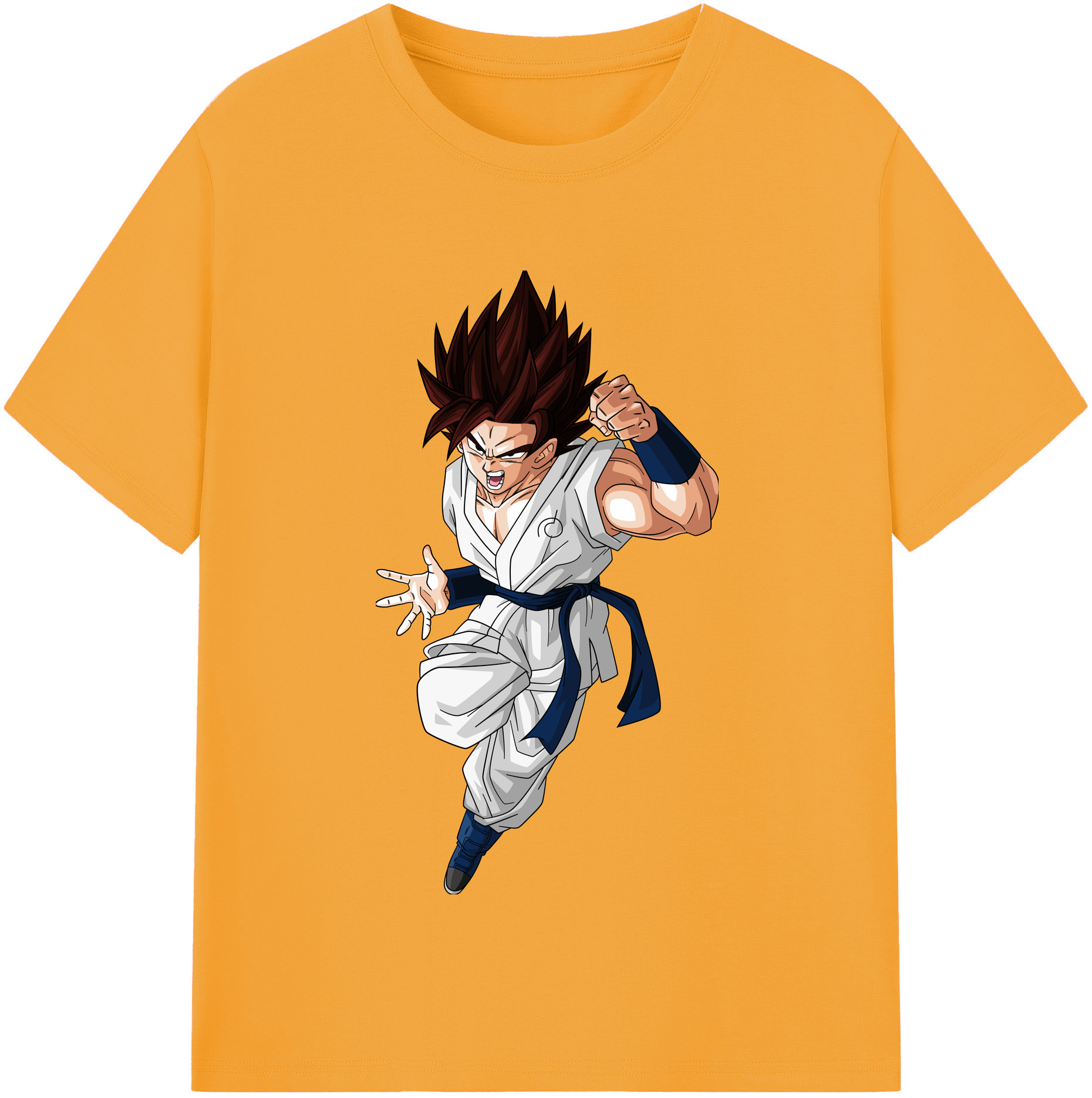 （画像用） ドラゴンボール 孫 悟飯（そんごはん）DRAGON BALL Son Gohan レディースカジュアルプリントTシャツ（綿100％）