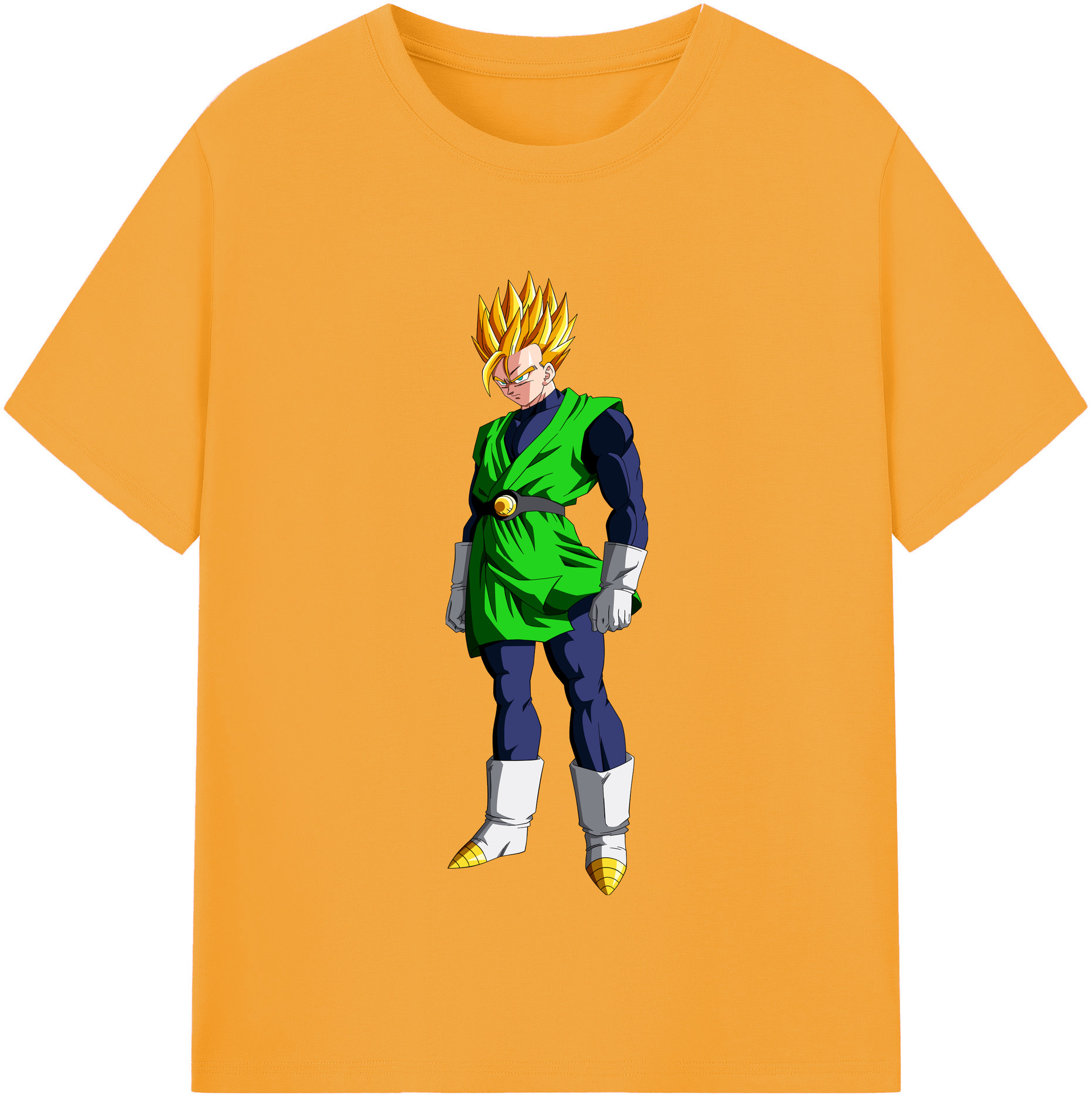 （画像用） ドラゴンボール 孫 悟飯（そんごはん）DRAGON BALL Son Gohan レディースカジュアルプリントTシャツ（綿100％）