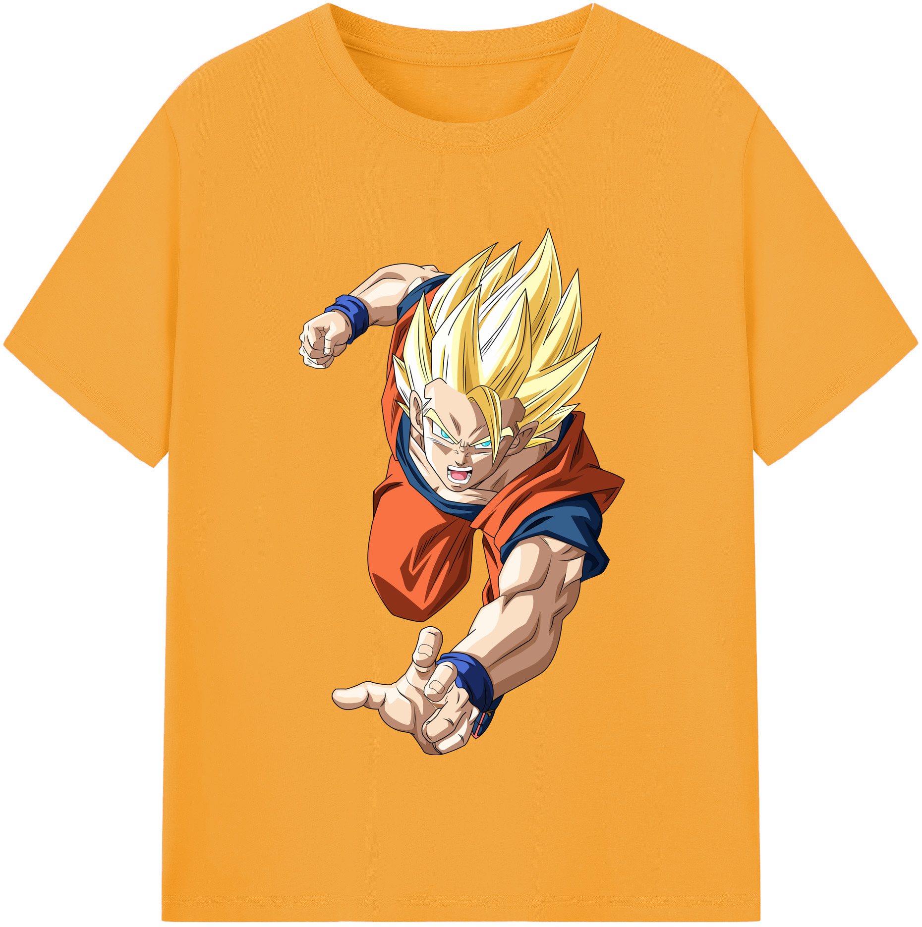 （画像用） ドラゴンボール 孫 悟飯（そんごはん）DRAGON BALL Son Gohan レディースカジュアルプリントTシャツ（綿100％）