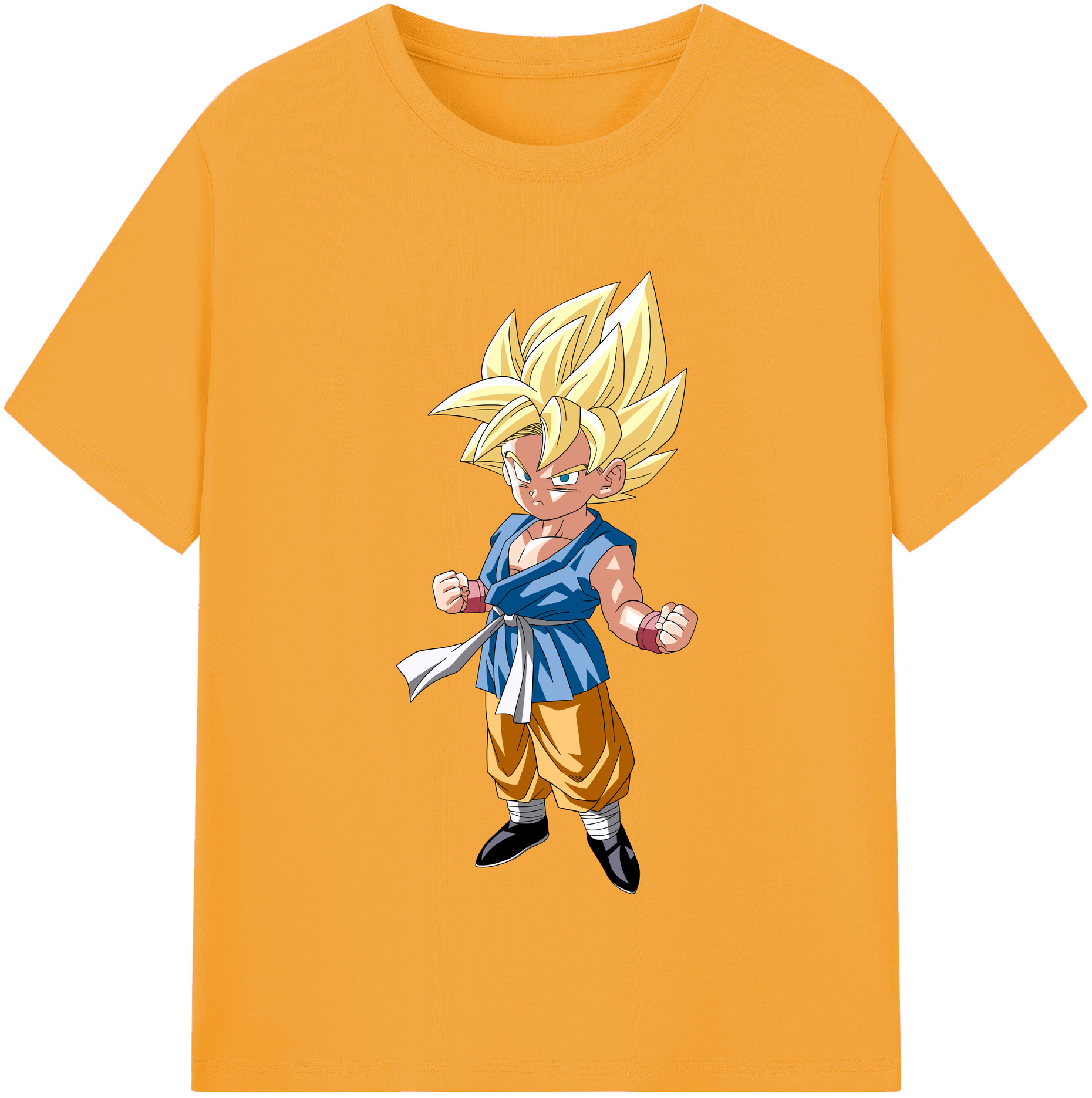 （画像用） ドラゴンボール 孫 悟飯（そんごはん）DRAGON BALL Son Gohan レディースカジュアルプリントTシャツ（綿100％）