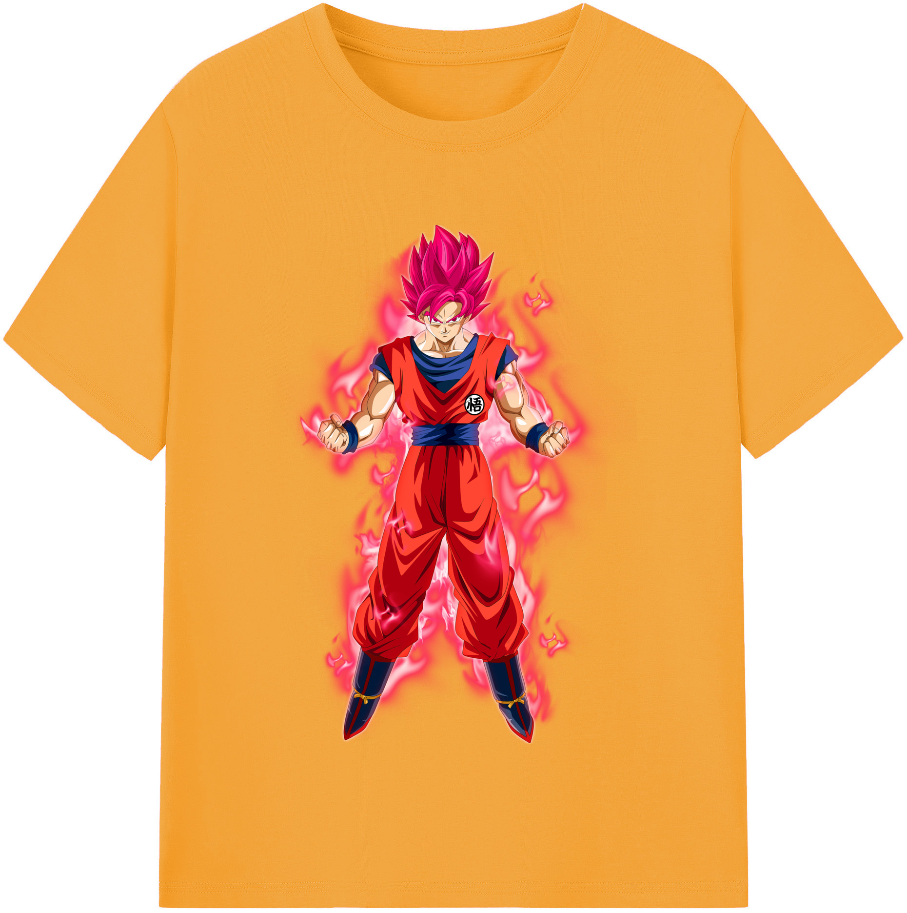 （画像用） ドラゴンボール 孫 悟飯（そんごはん）DRAGON BALL Son Gohan レディースカジュアルプリントTシャツ（綿100％）