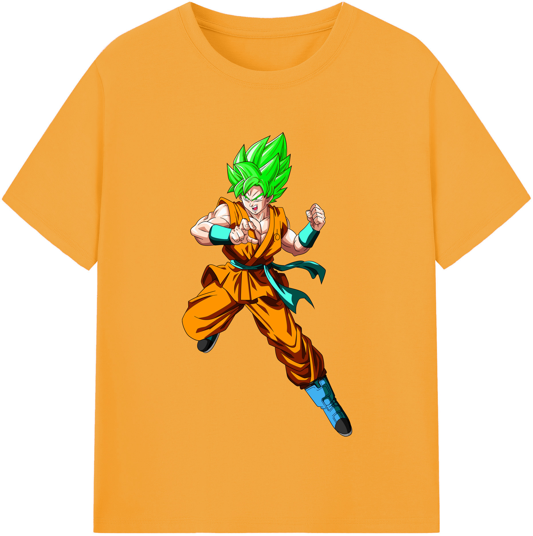 （画像用） ドラゴンボール 孫 悟飯（そんごはん）DRAGON BALL Son Gohan レディースカジュアルプリントTシャツ（綿100％）