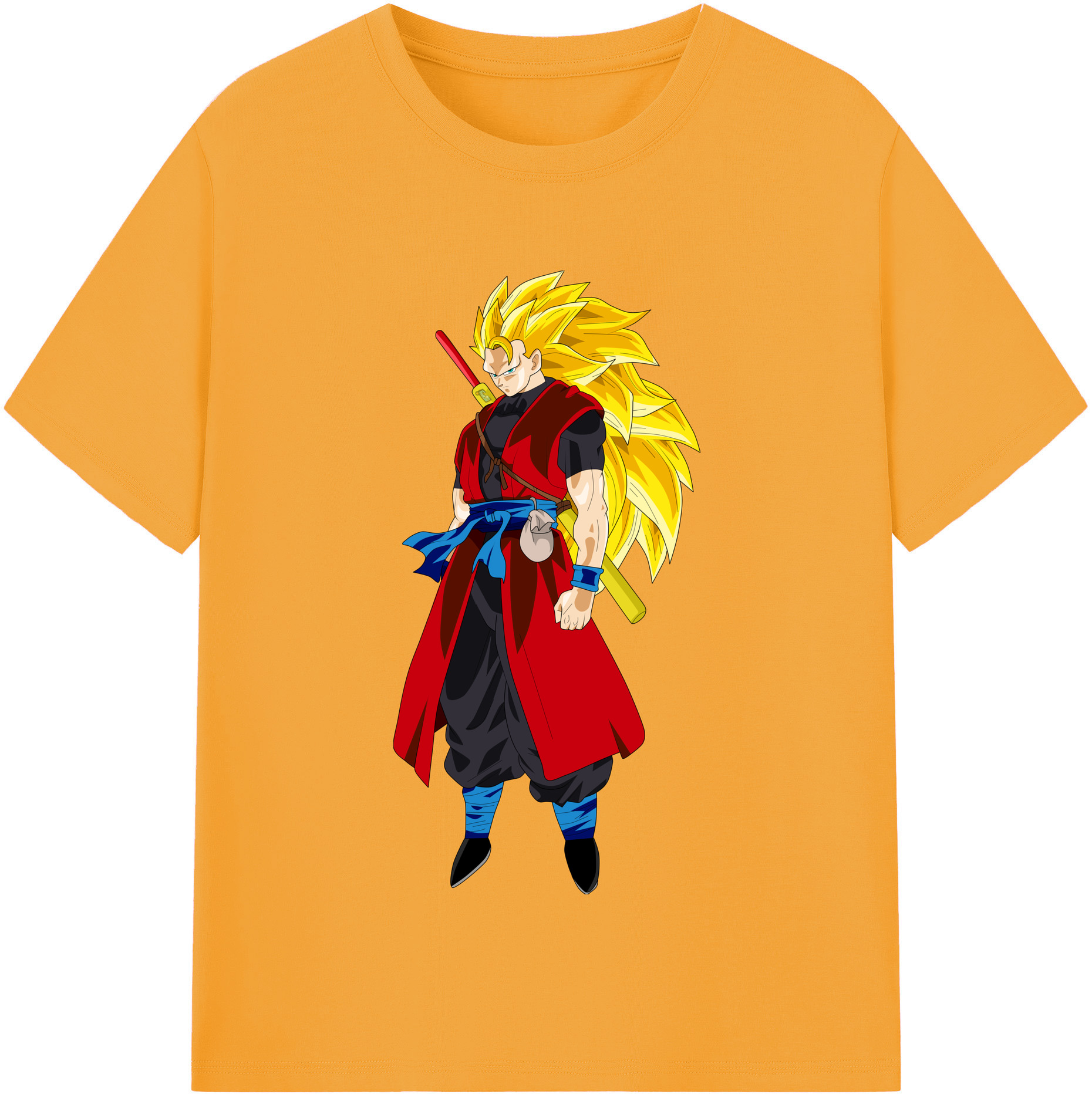 （画像用） ドラゴンボール トランクス（Torankusu）DRAGON BALL Trunks レディースカジュアルプリントTシャツ（綿100％）