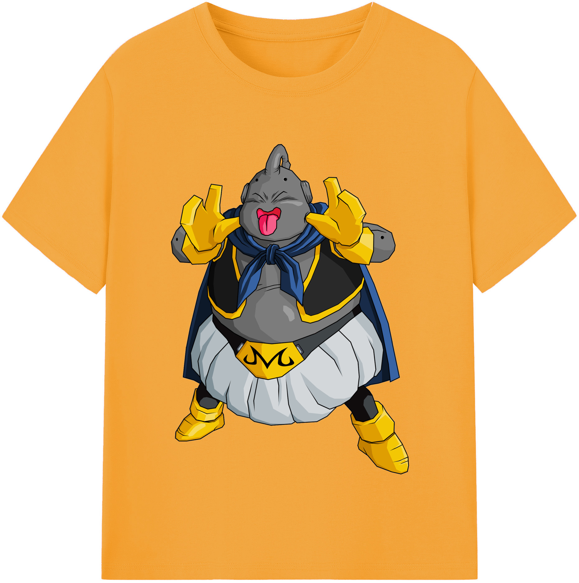 （画像用） ドラゴンボール 魔人ブウ DRAGON BALL Majin Buu レディースカジュアルプリントTシャツ（綿100％）