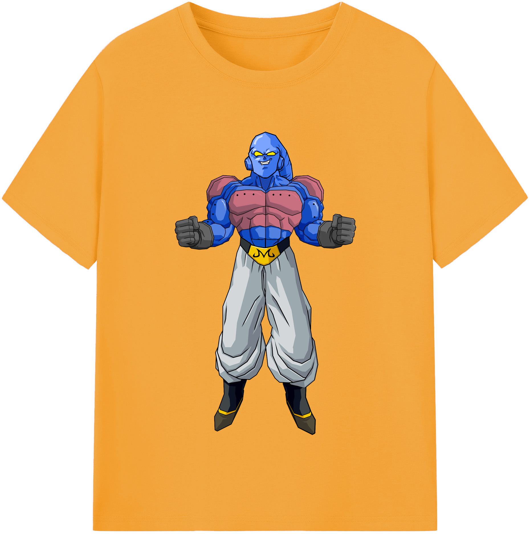 （画像用） ドラゴンボール 魔人ブウ DRAGON BALL Majin Buu レディースカジュアルプリントTシャツ（綿100％）