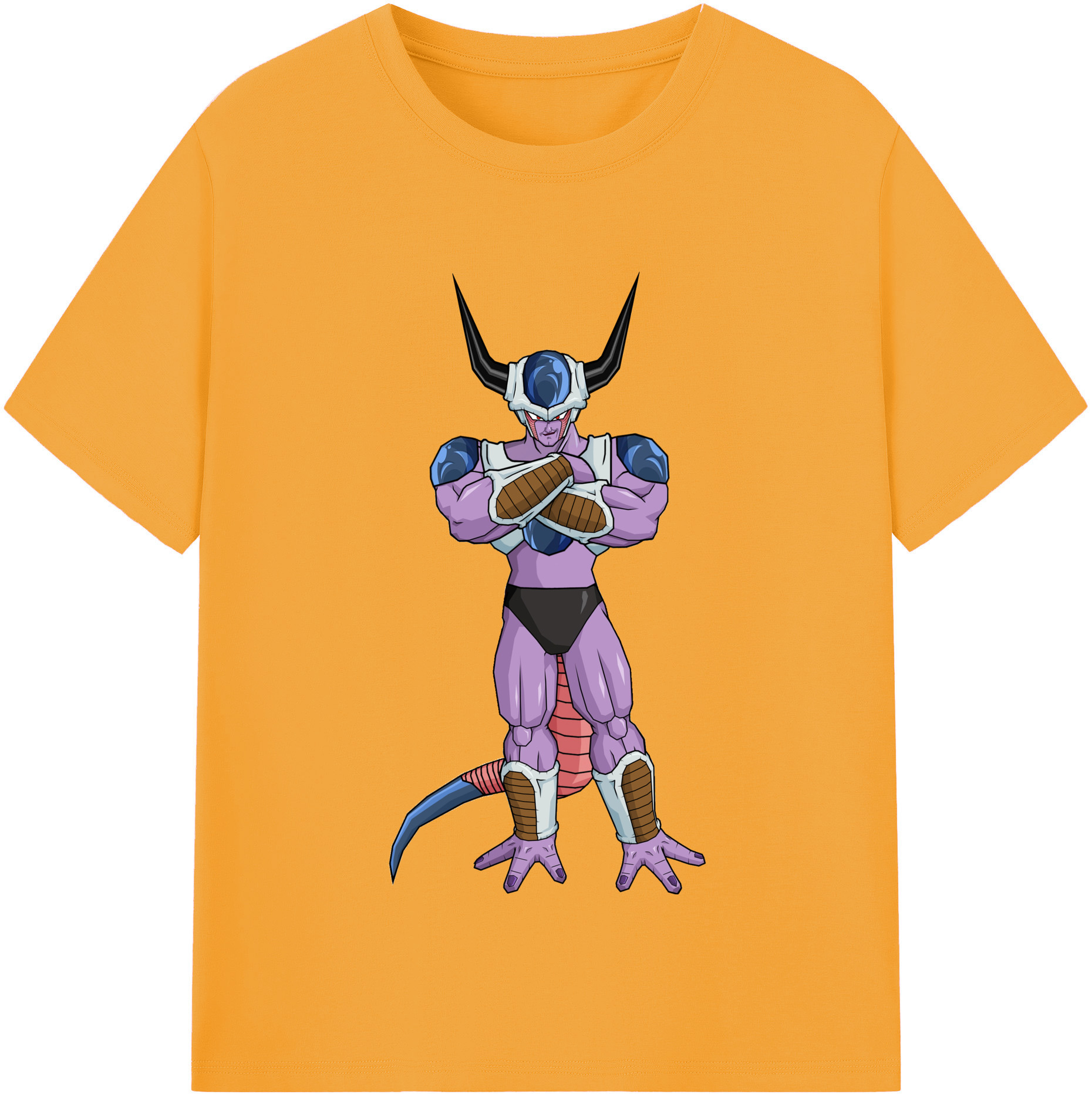 （画像用） ドラゴンボール フリーザ DRAGON BALL Frieza レディースカジュアルプリントTシャツ（綿100％）