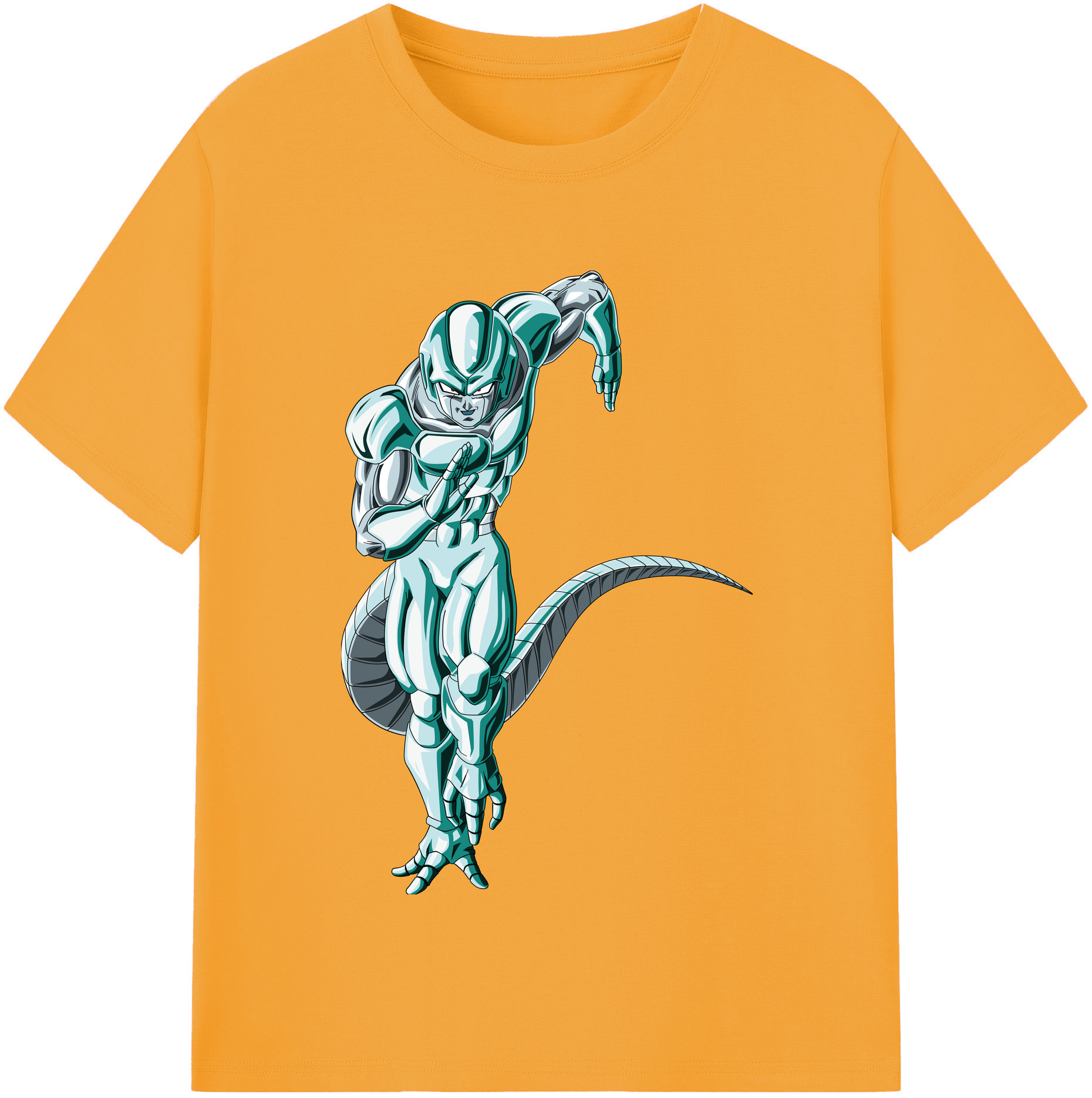 （画像用） ドラゴンボール フリーザ DRAGON BALL Frieza レディースカジュアルプリントTシャツ（綿100％）