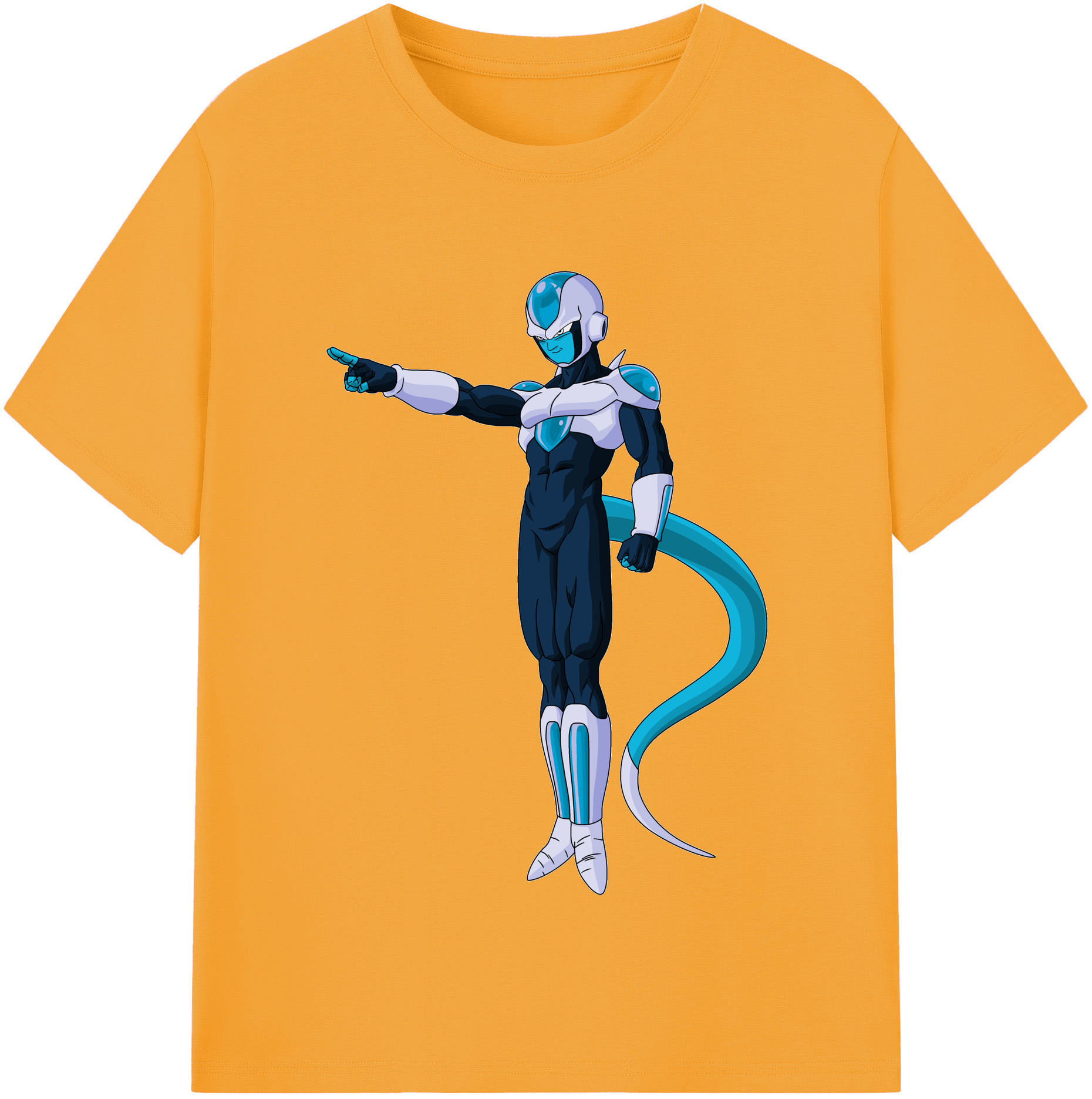 （画像用） ドラゴンボール フリーザ DRAGON BALL Frieza レディースカジュアルプリントTシャツ（綿100％）