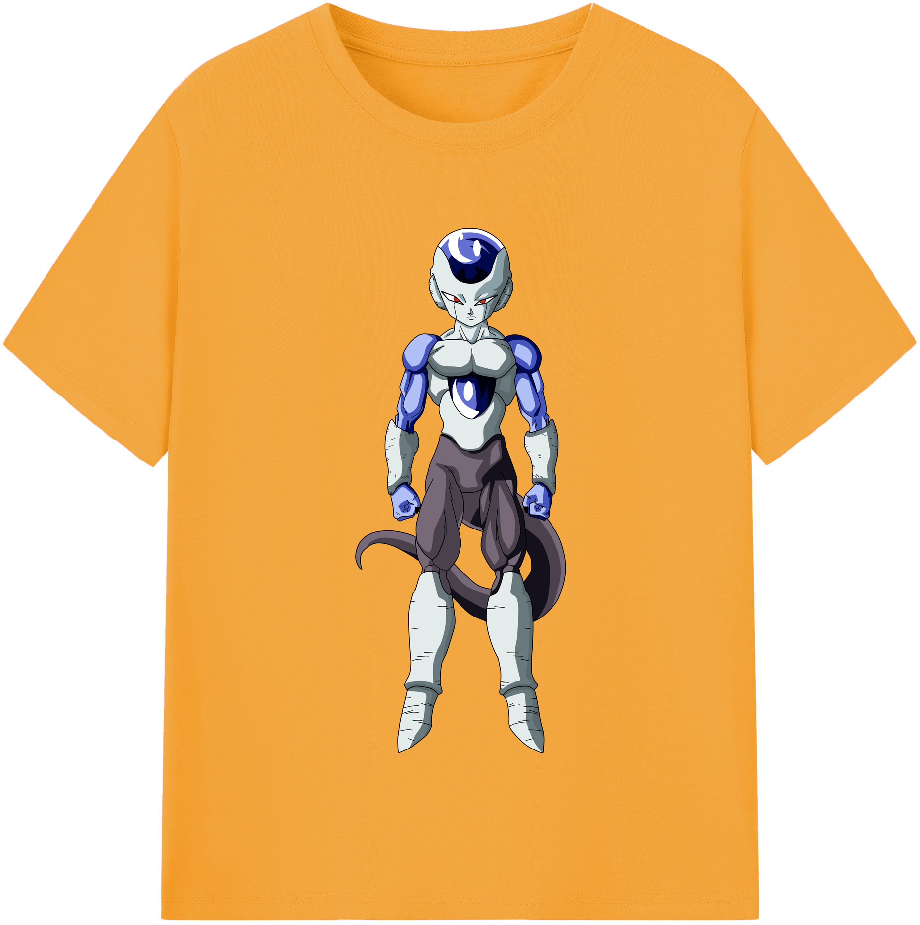 （画像用） ドラゴンボール フリーザ DRAGON BALL Frieza レディースカジュアルプリントTシャツ（綿100％）