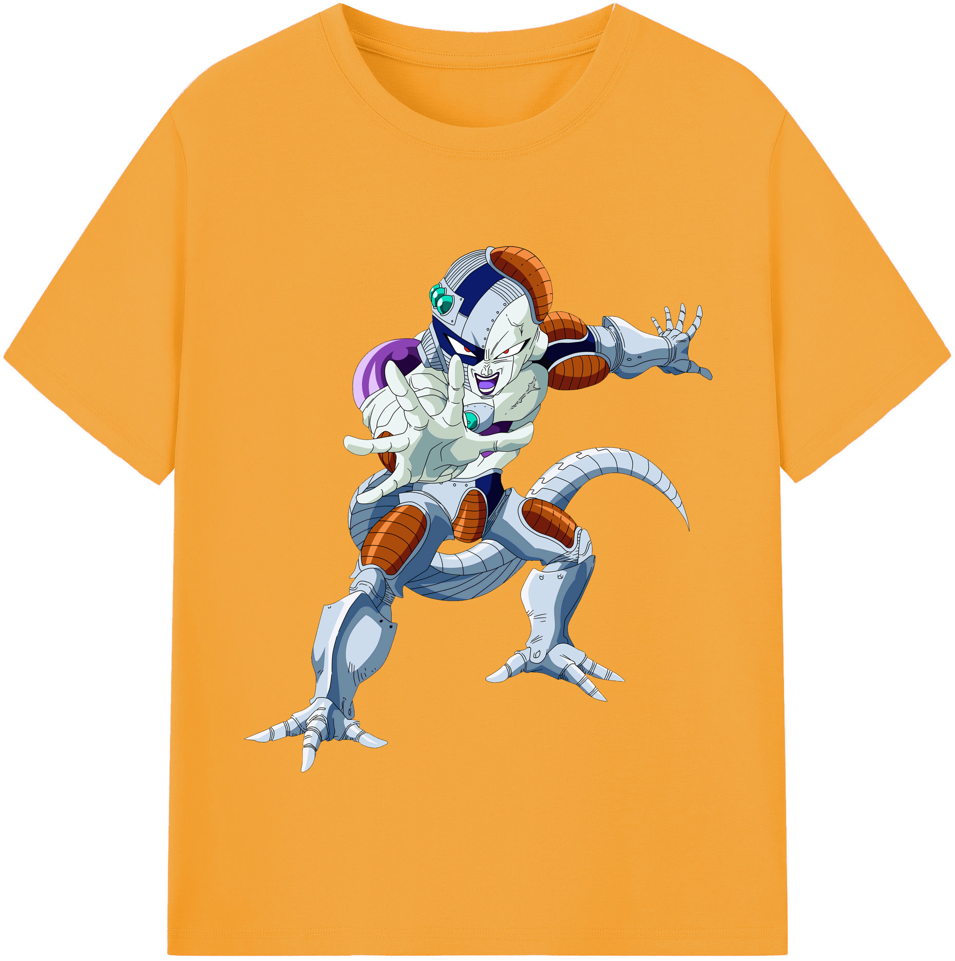 （画像用） ドラゴンボール フリーザ DRAGON BALL Frieza レディースカジュアルプリントTシャツ（綿100％）
