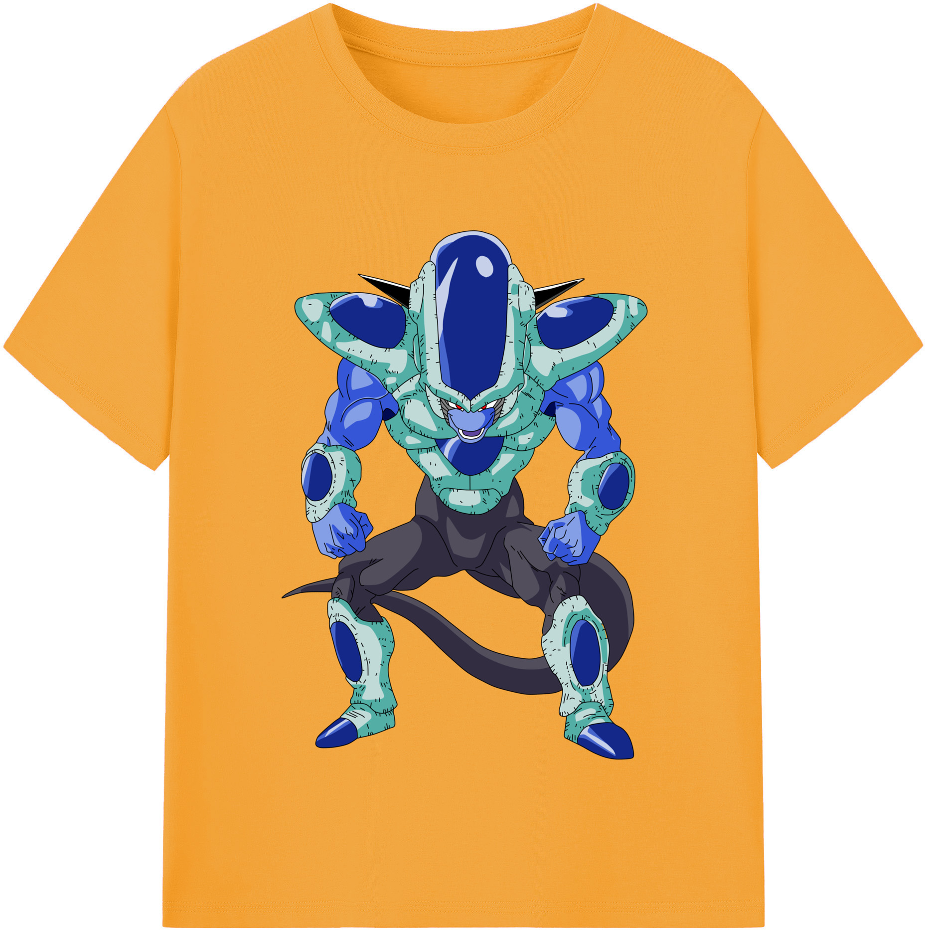 （画像用） ドラゴンボール フリーザ DRAGON BALL Frieza レディースカジュアルプリントTシャツ（綿100％）