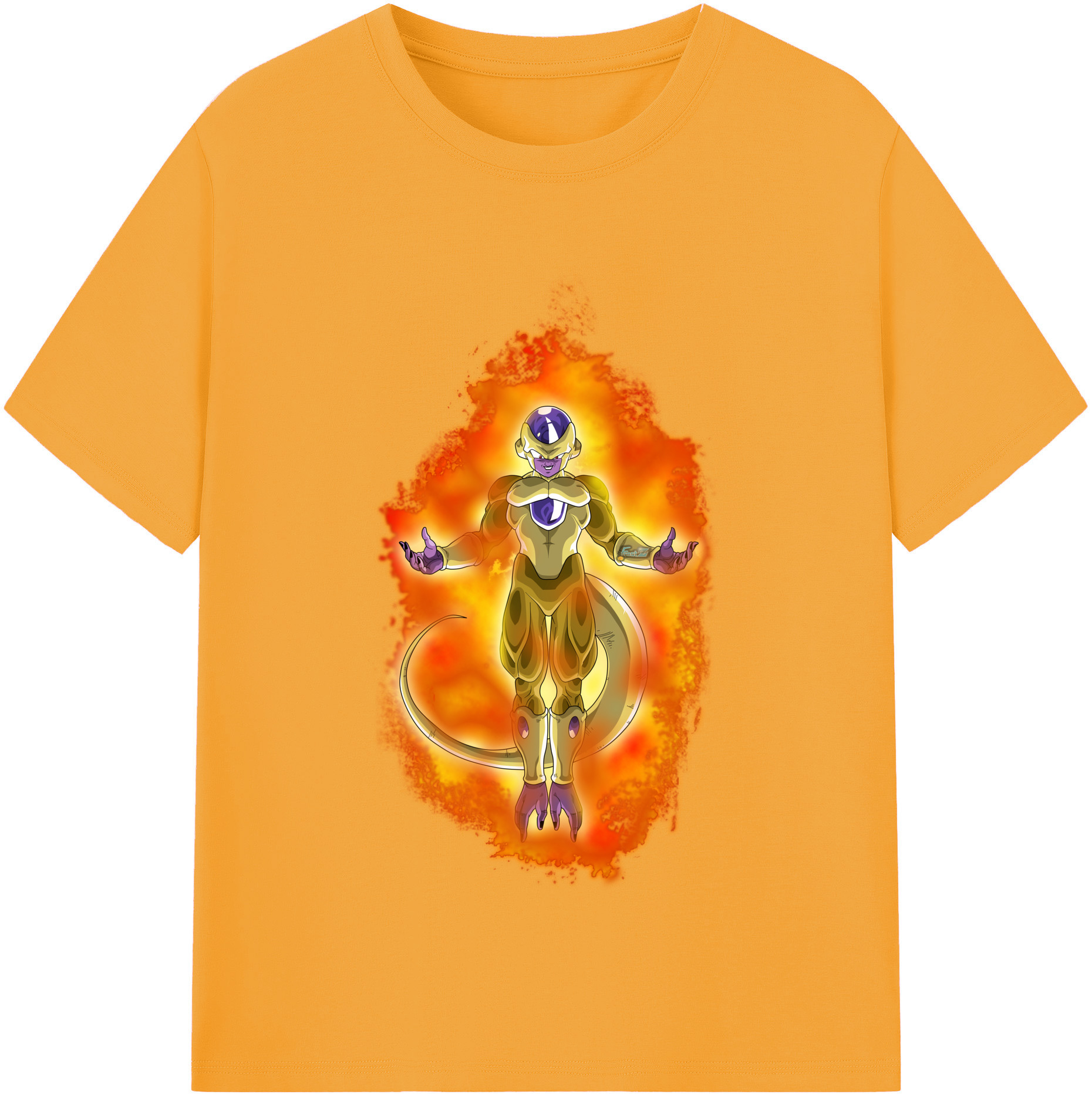 （画像用） ドラゴンボール フリーザ DRAGON BALL Frieza レディースカジュアルプリントTシャツ（綿100％）