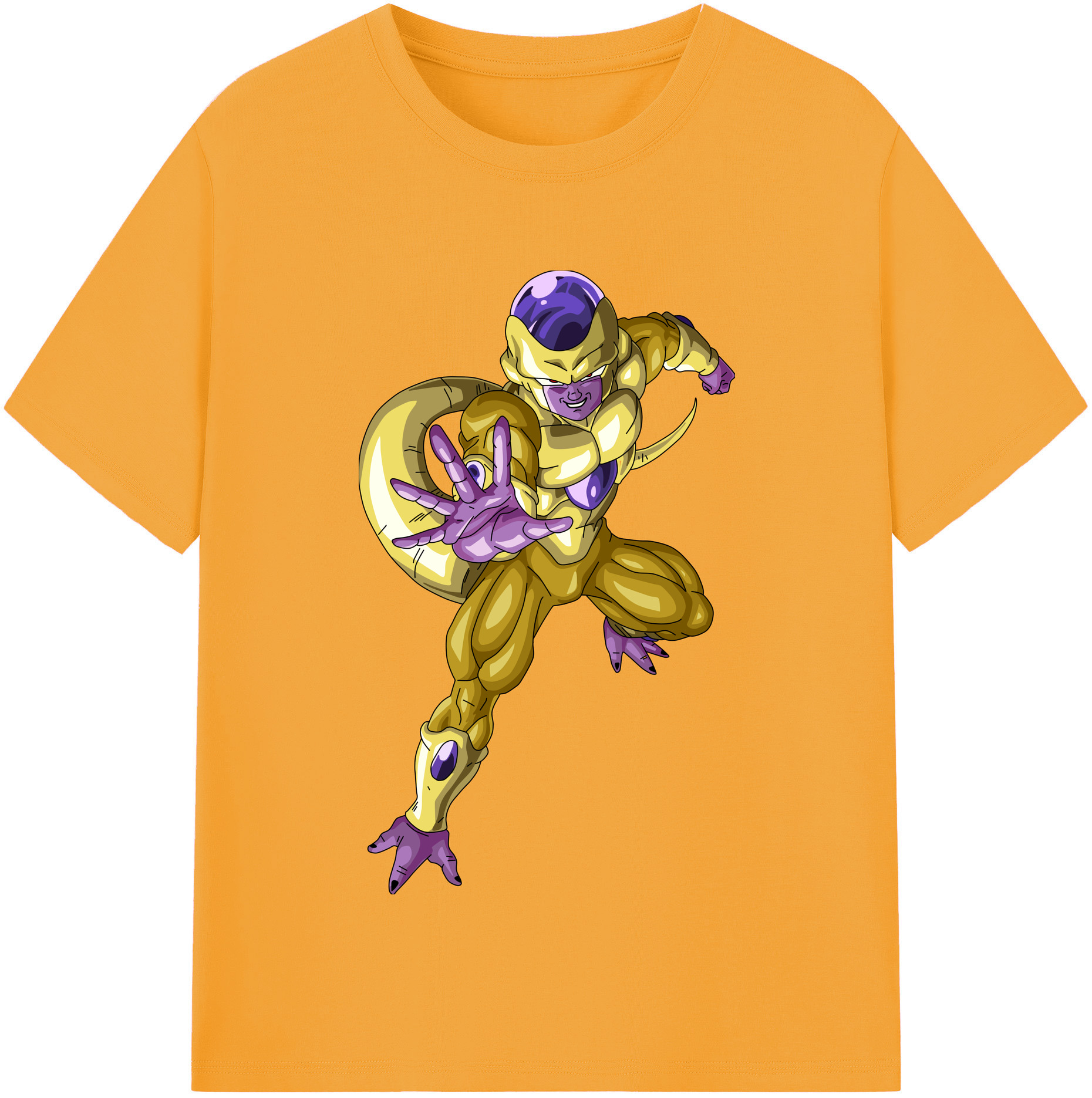 （画像用） ドラゴンボール フリーザ DRAGON BALL Frieza レディースカジュアルプリントTシャツ（綿100％）