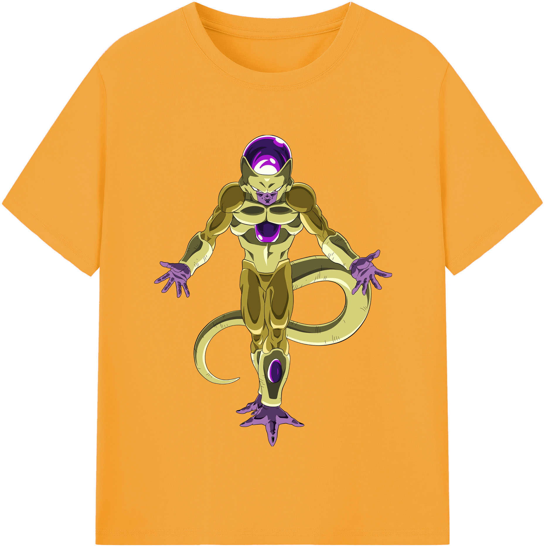 （画像用） ドラゴンボール フリーザ DRAGON BALL Frieza レディースカジュアルプリントTシャツ（綿100％）